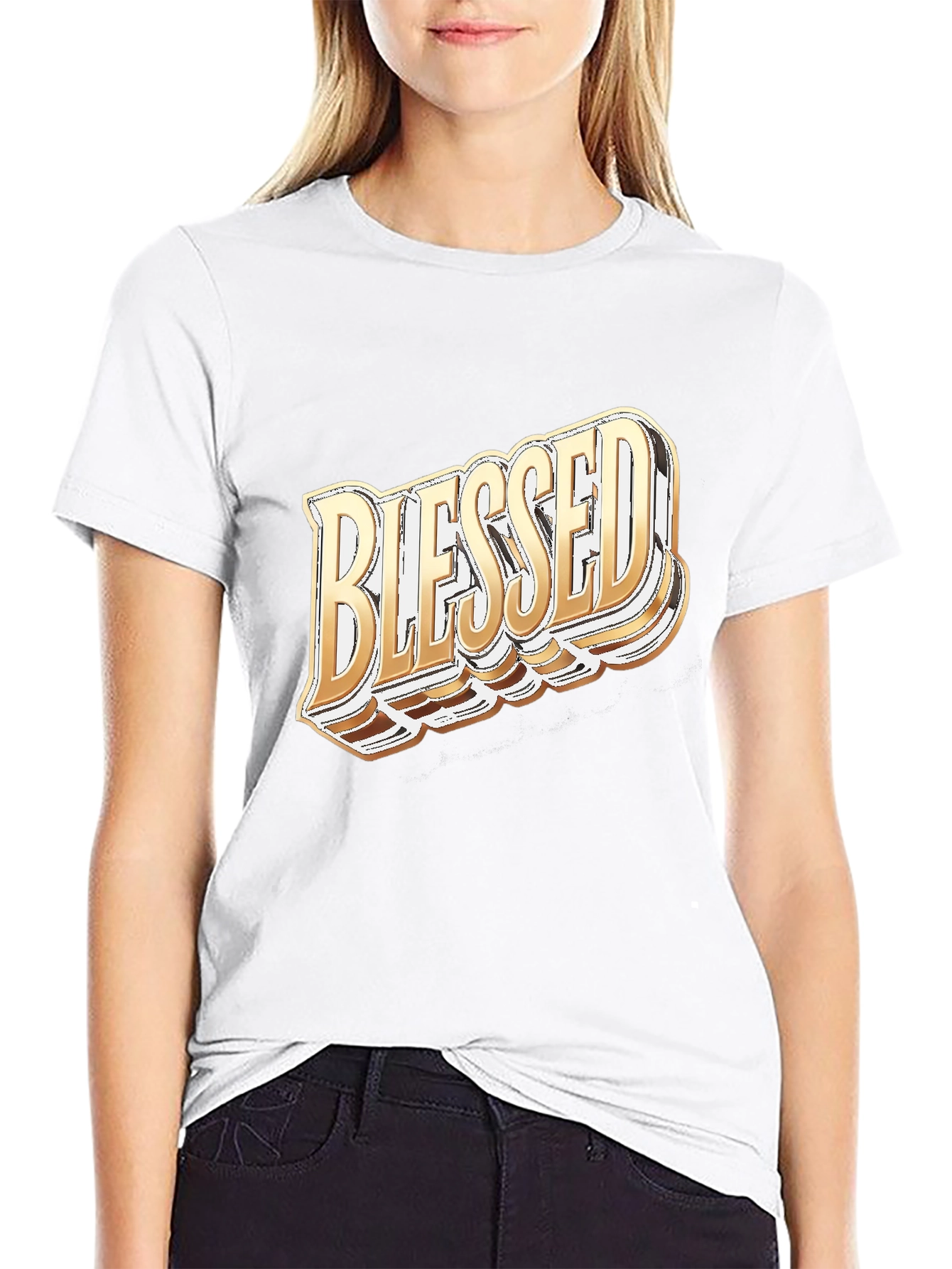 Blessed Graphic Tee - Trendy Fashion