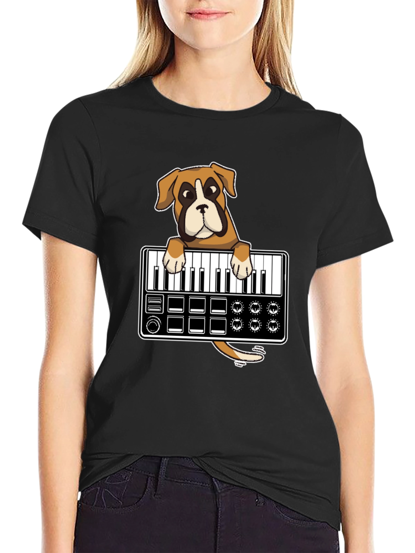 Dog DJ T-Shirt
