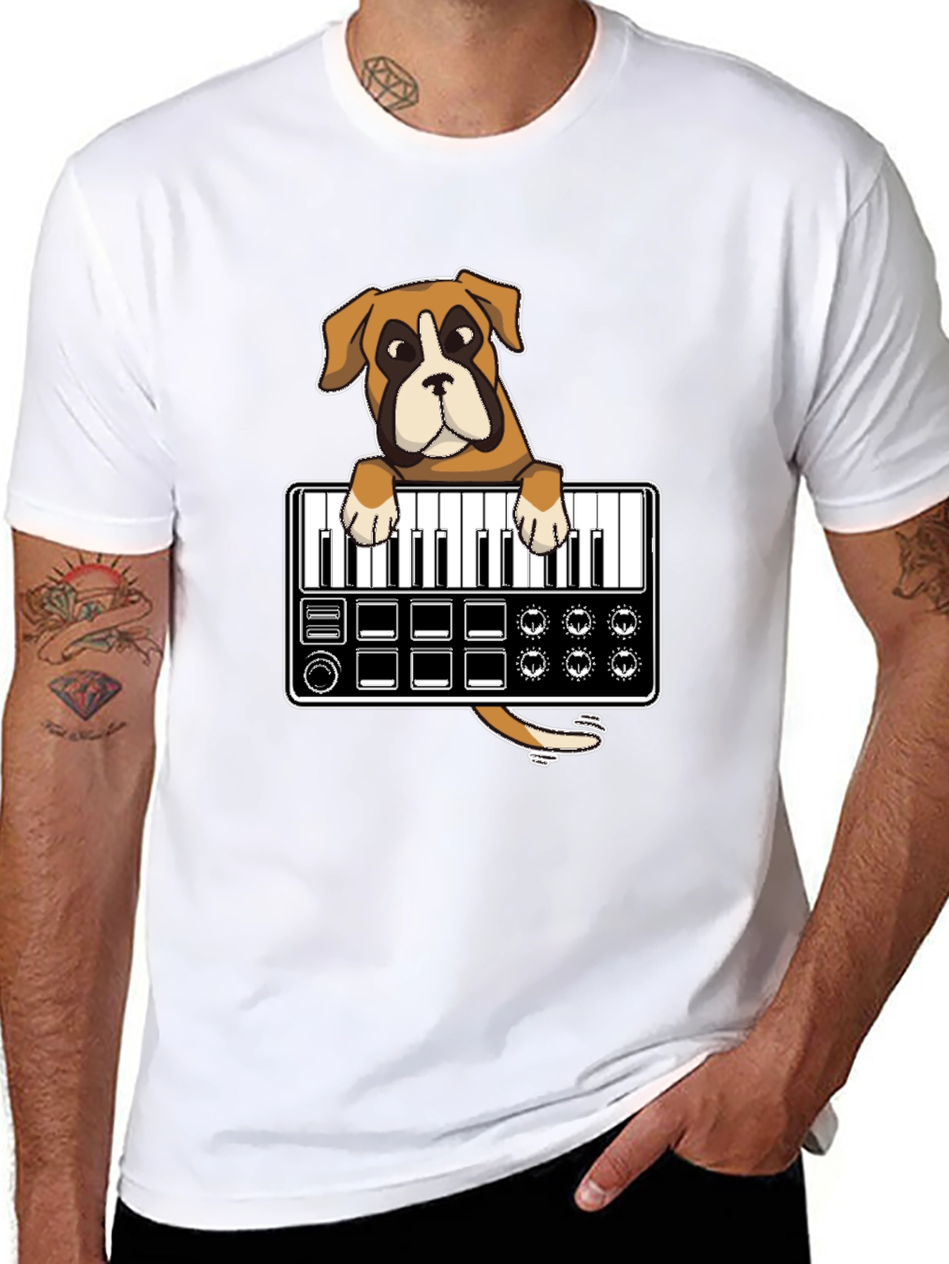 Dog DJ T-Shirt