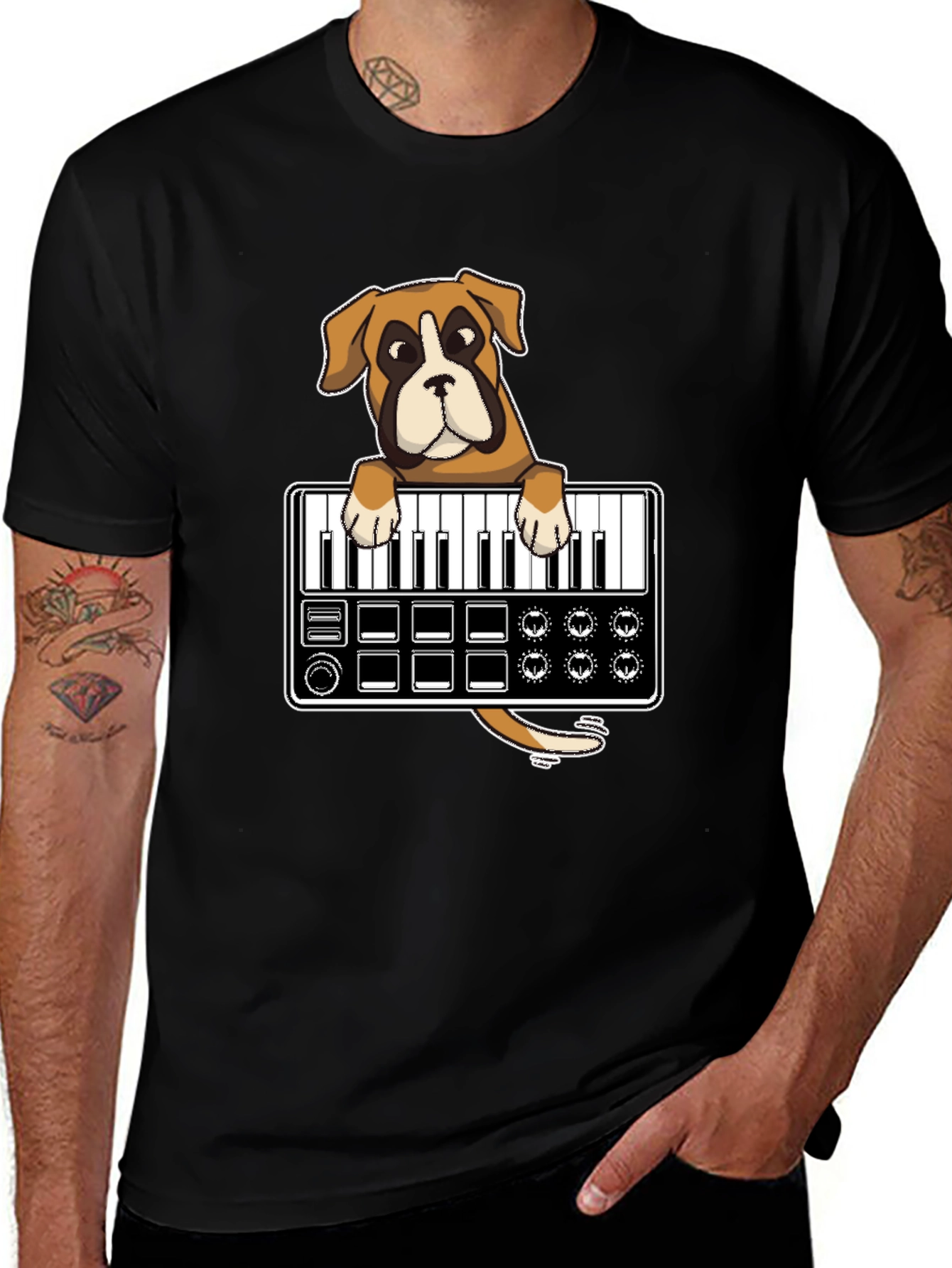 Dog DJ T-Shirt