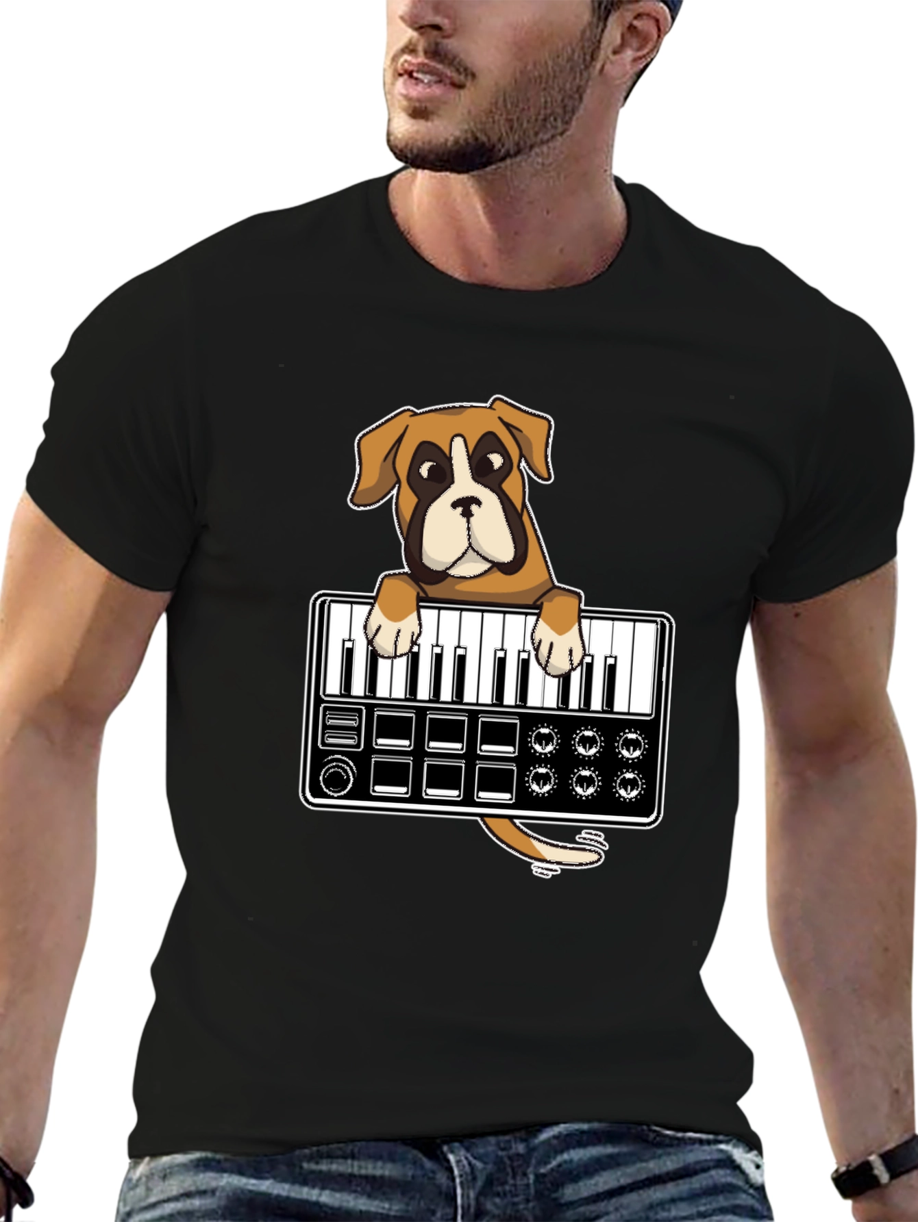 Dog DJ T-Shirt