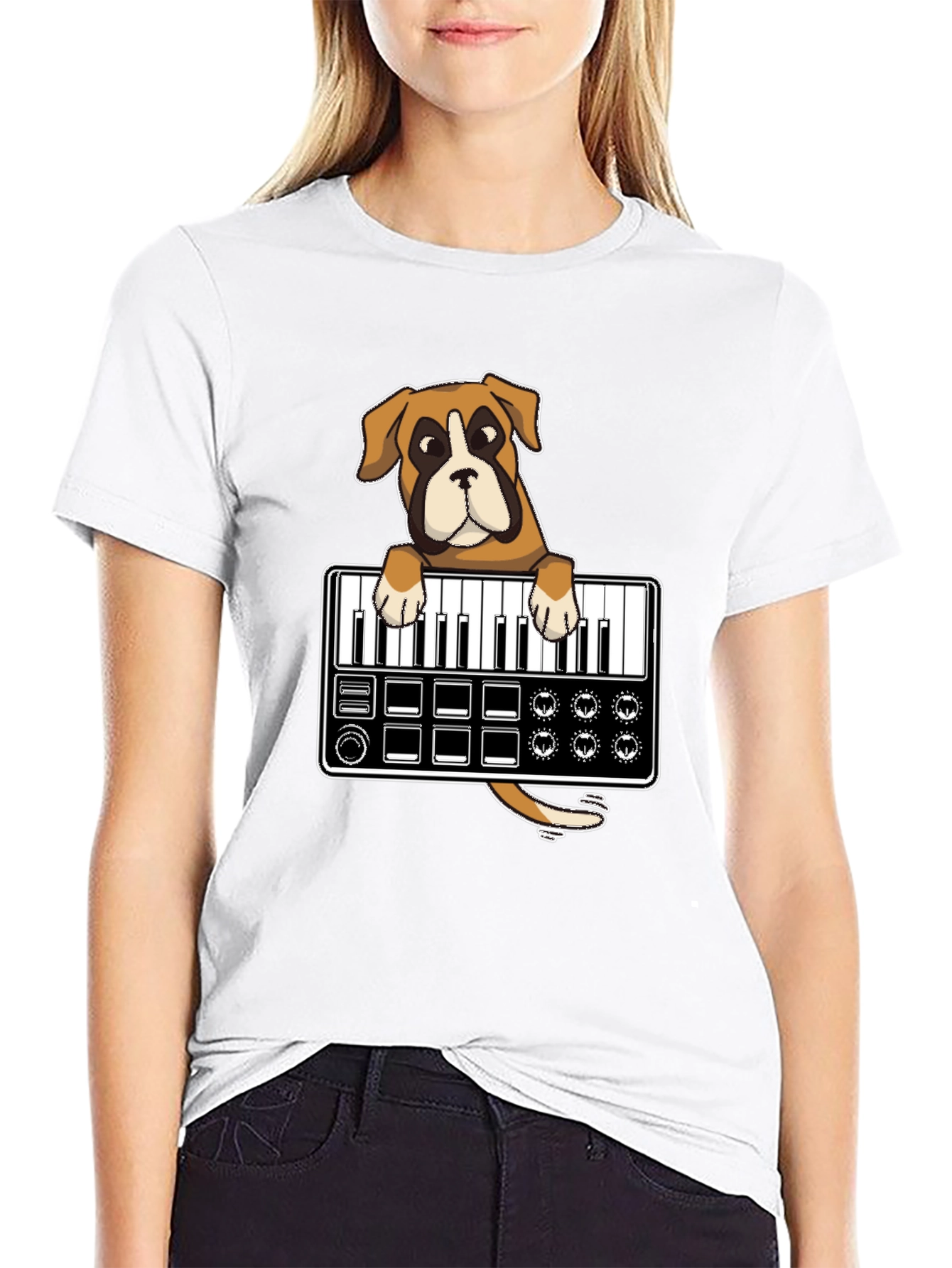 Dog DJ T-Shirt