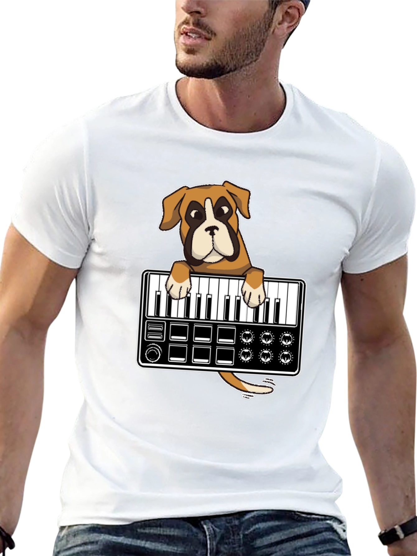 Dog DJ T-Shirt