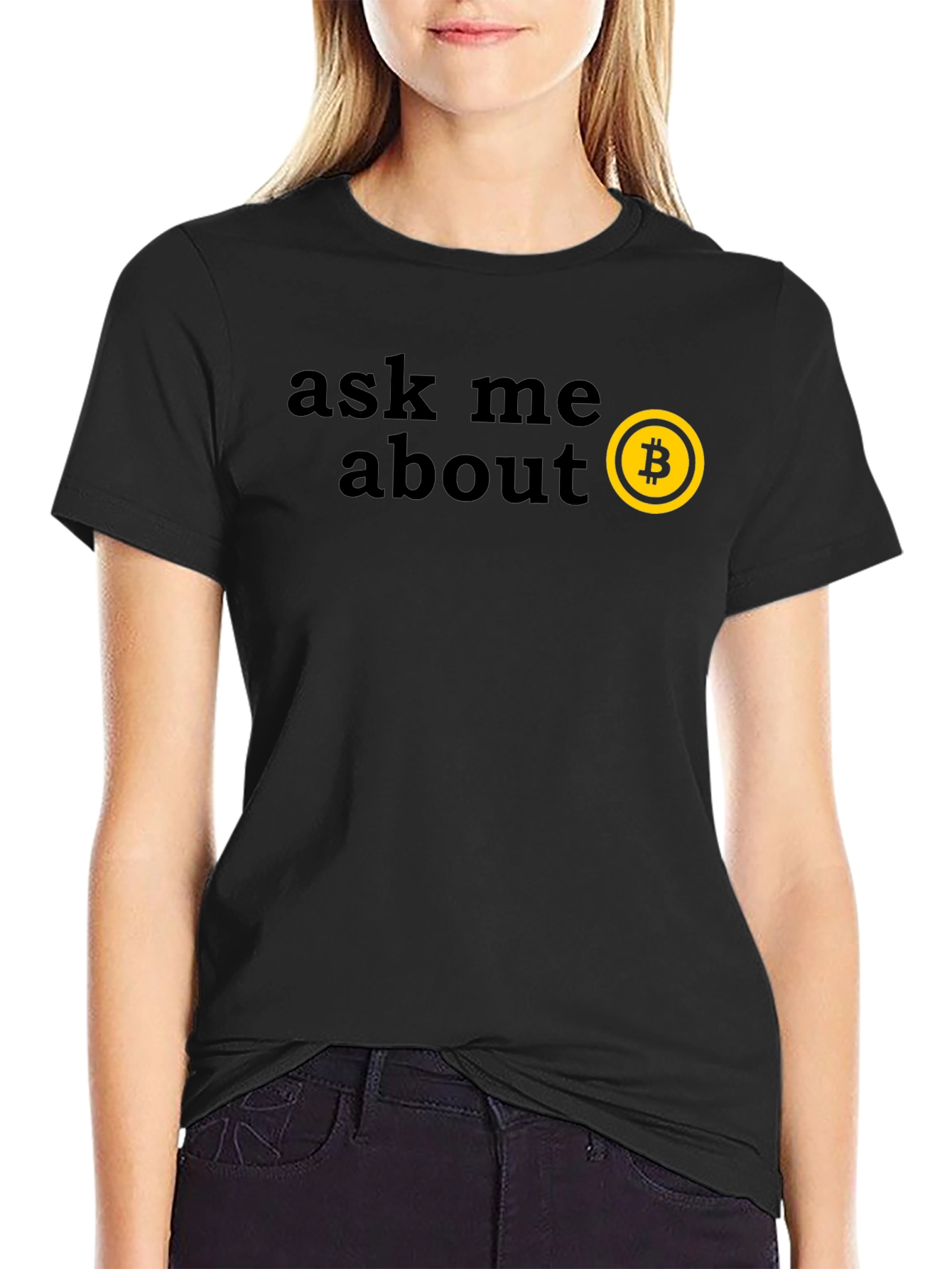 Ask Me About Bitcoin T-Shirt