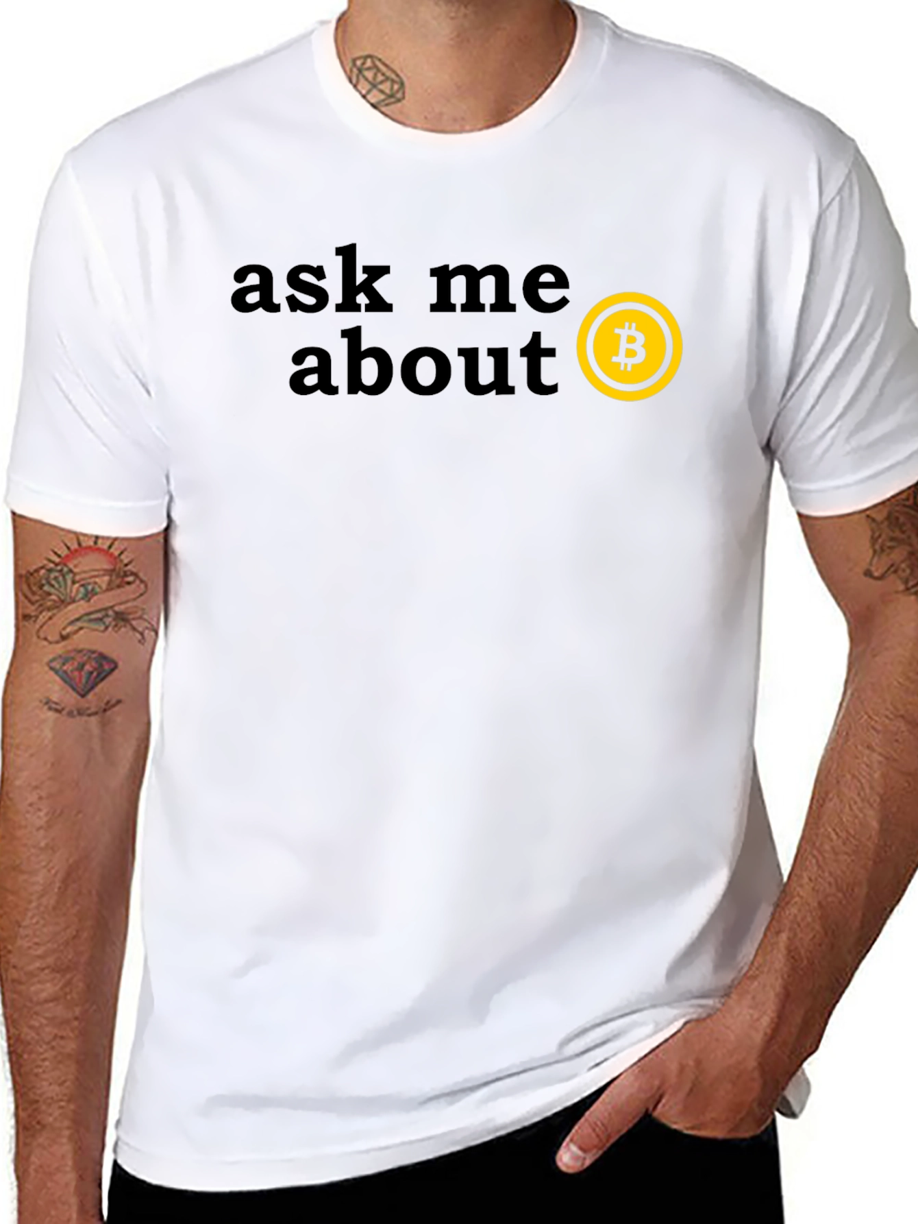 Ask Me About Bitcoin T-Shirt