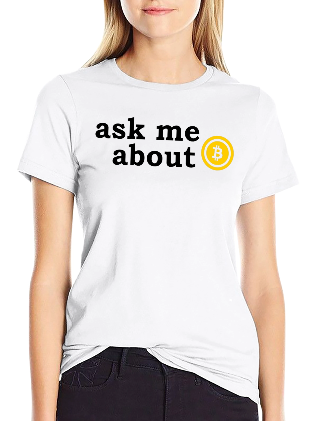 Ask Me About Bitcoin T-Shirt