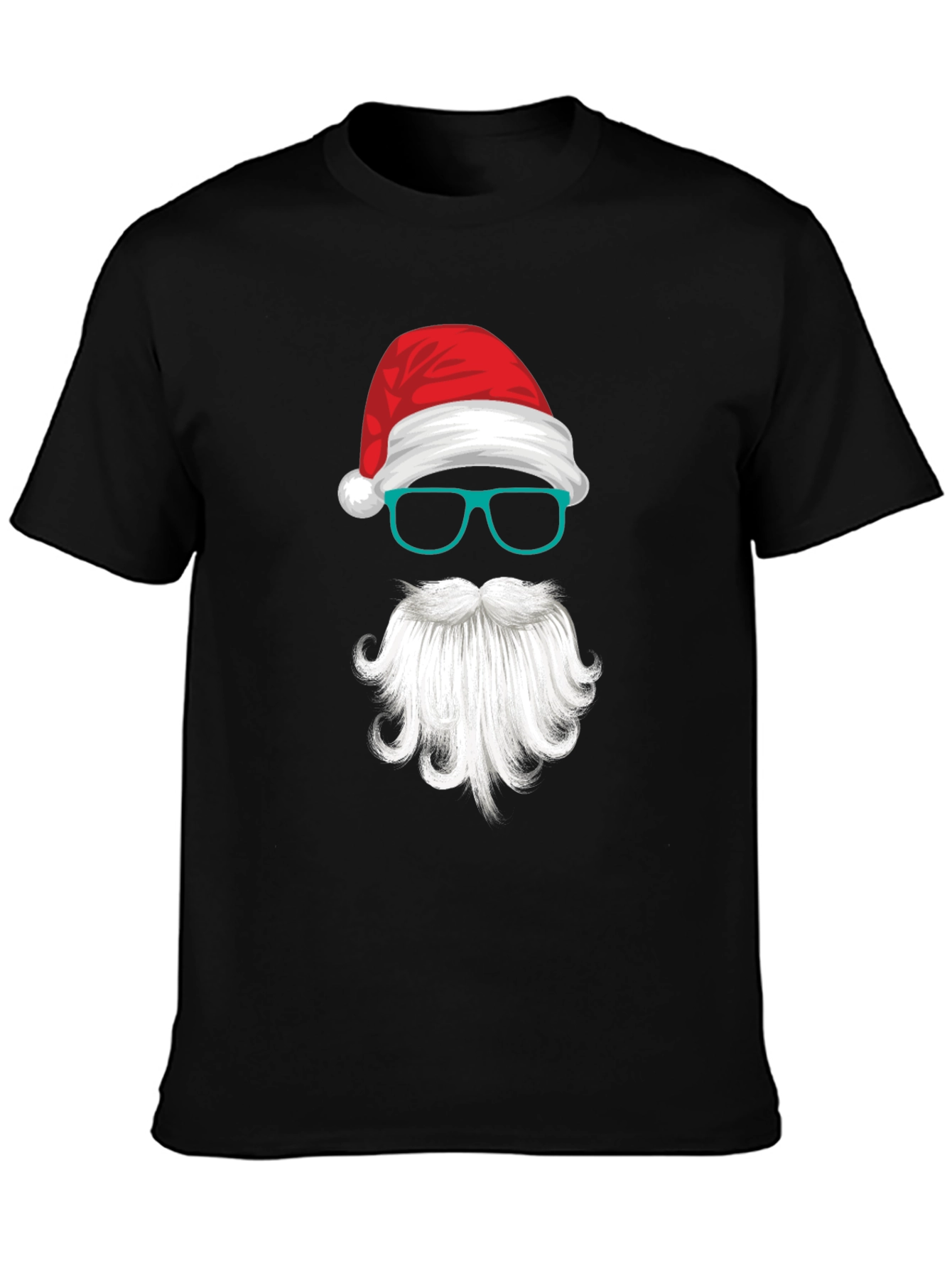 Santa Graphic Tee - Holiday Fun!