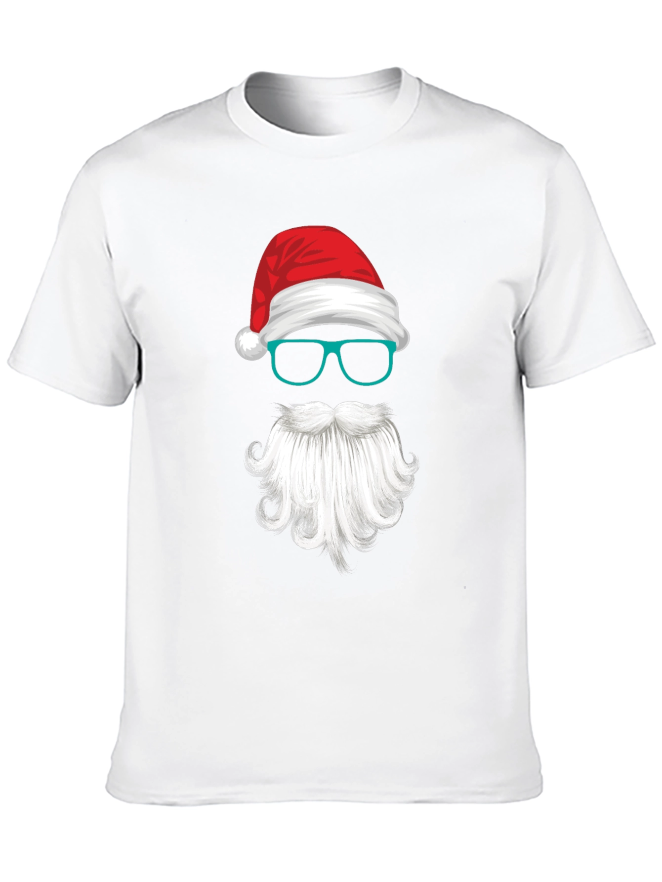 Santa Graphic Tee - Holiday Fun!