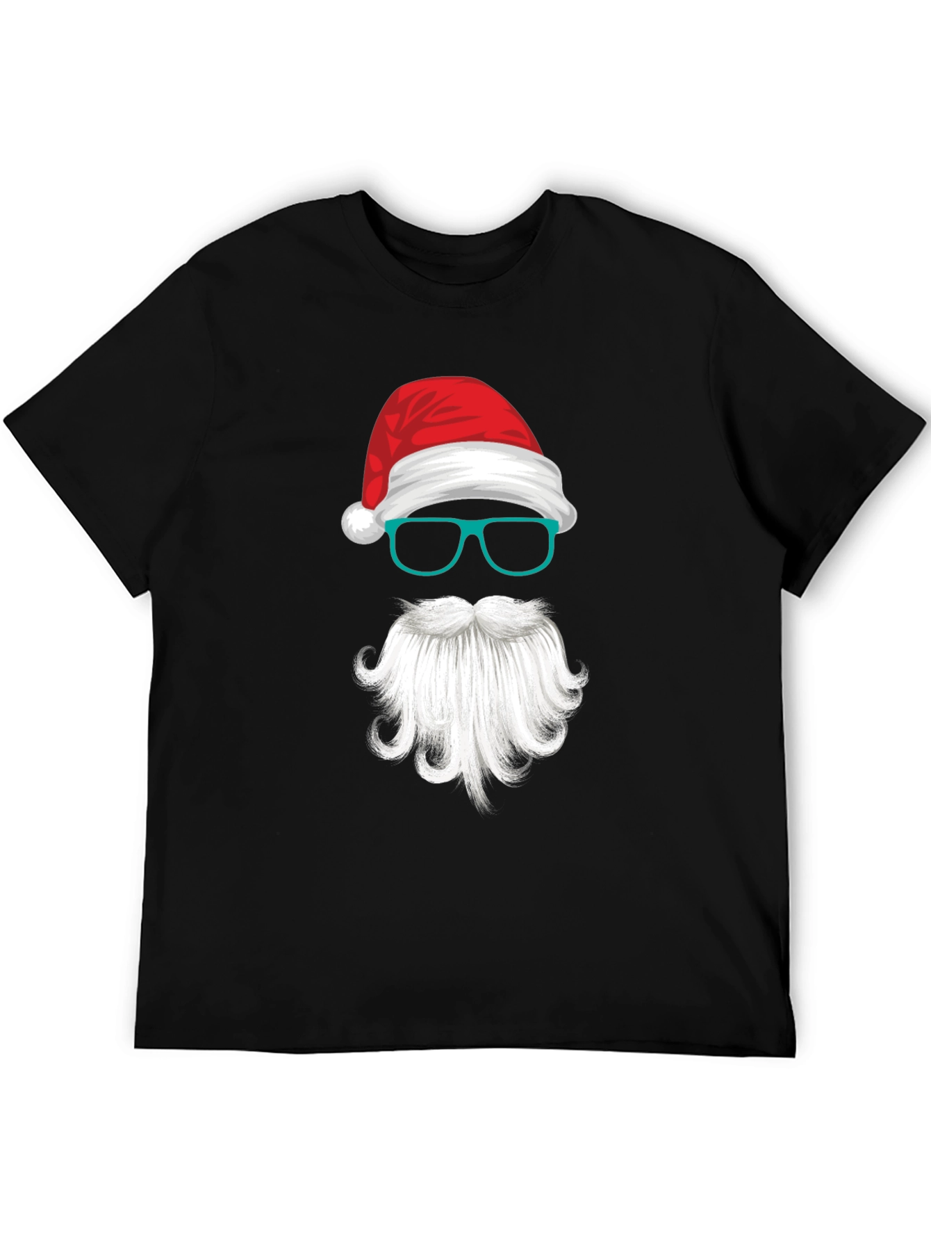 Santa Graphic Tee - Holiday Fun!