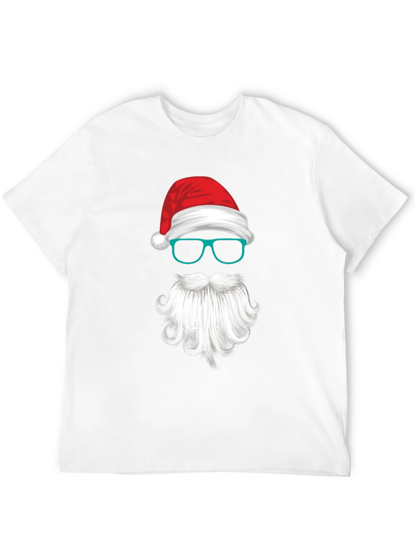 Santa Graphic Tee - Holiday Fun!