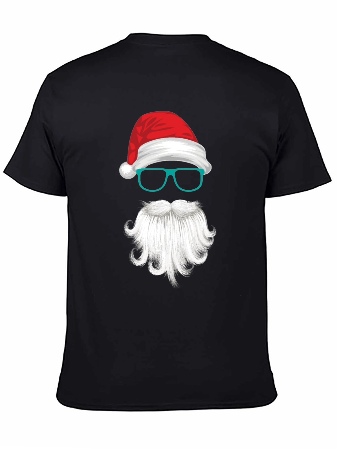 Santa Graphic Tee - Holiday Fun!