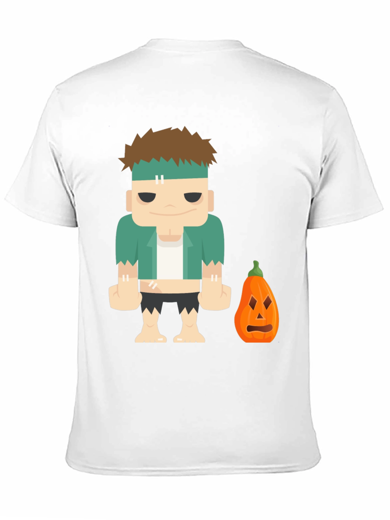 Frankensteins Monster Halloween Graphic Tee