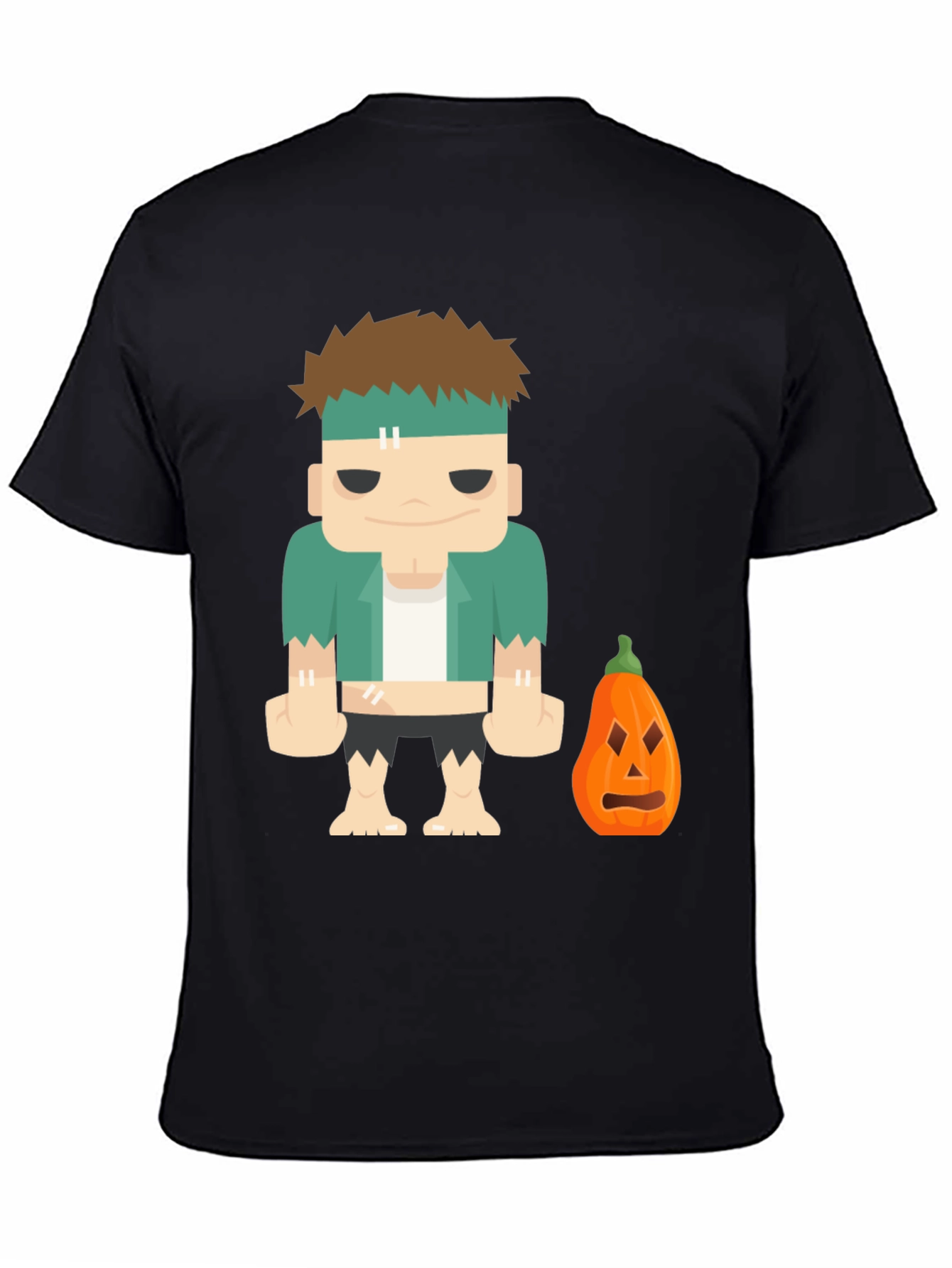 Frankensteins Monster Halloween Graphic Tee