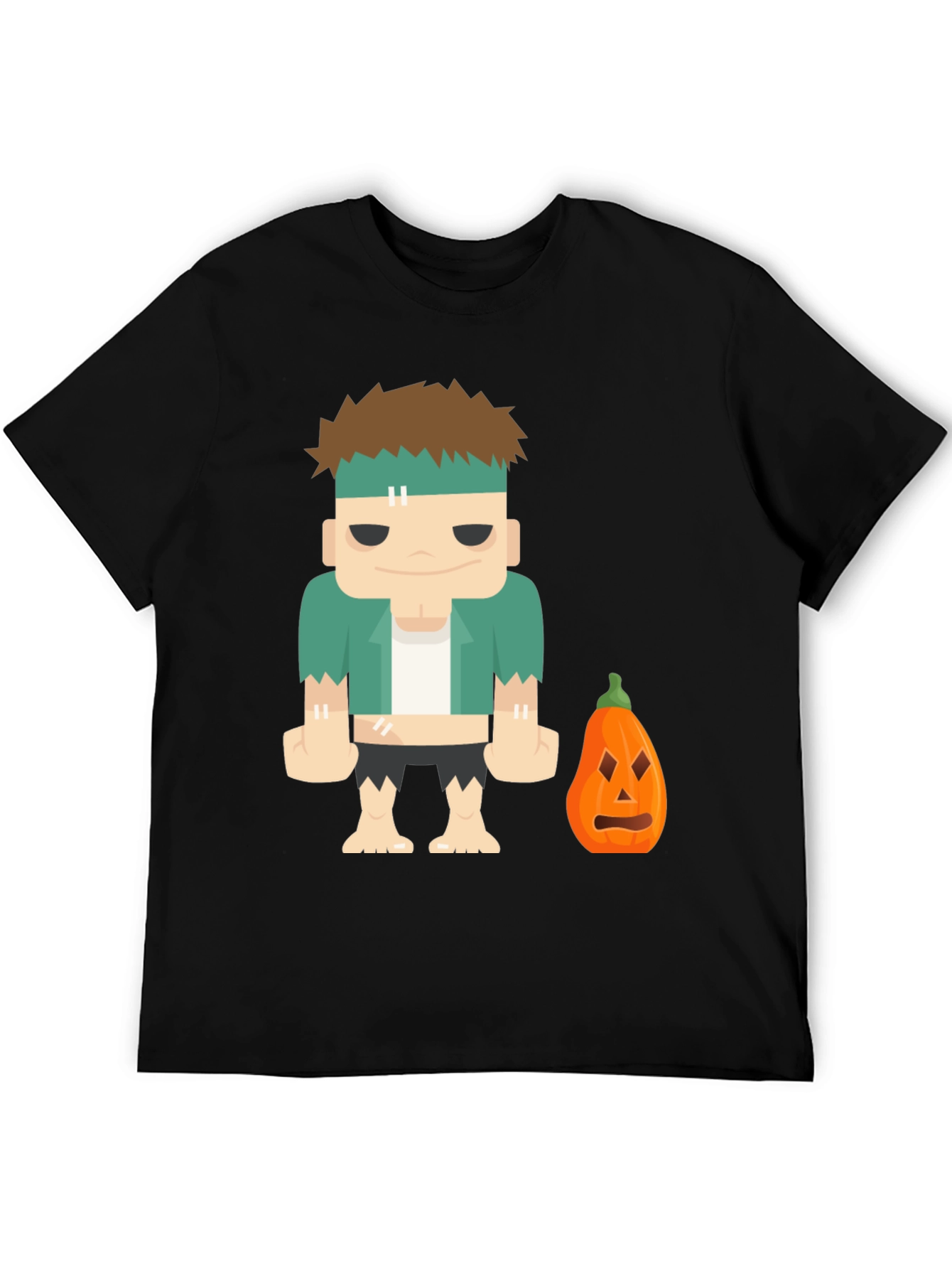Frankensteins Monster Halloween Graphic Tee