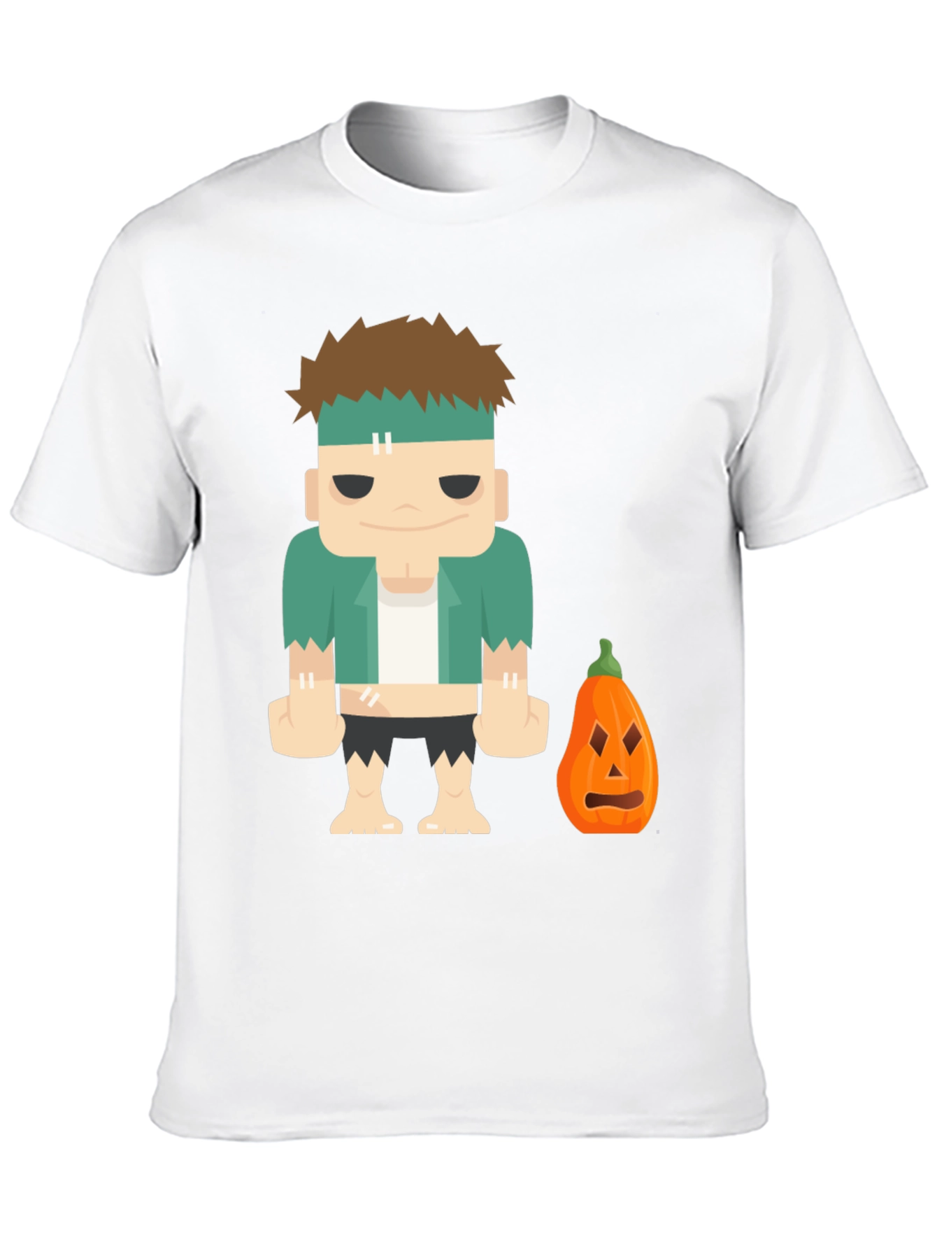 Frankensteins Monster Halloween Graphic Tee