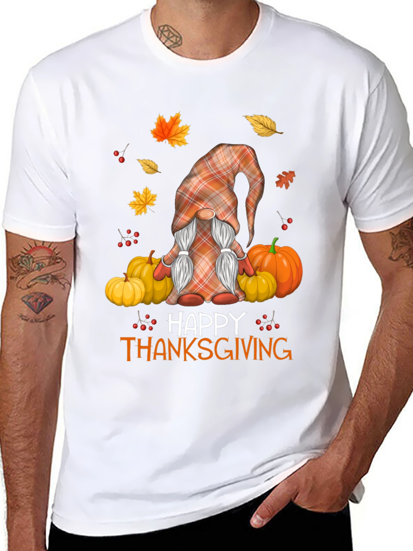 Happy Thanksgiving Gnome T-Shirt