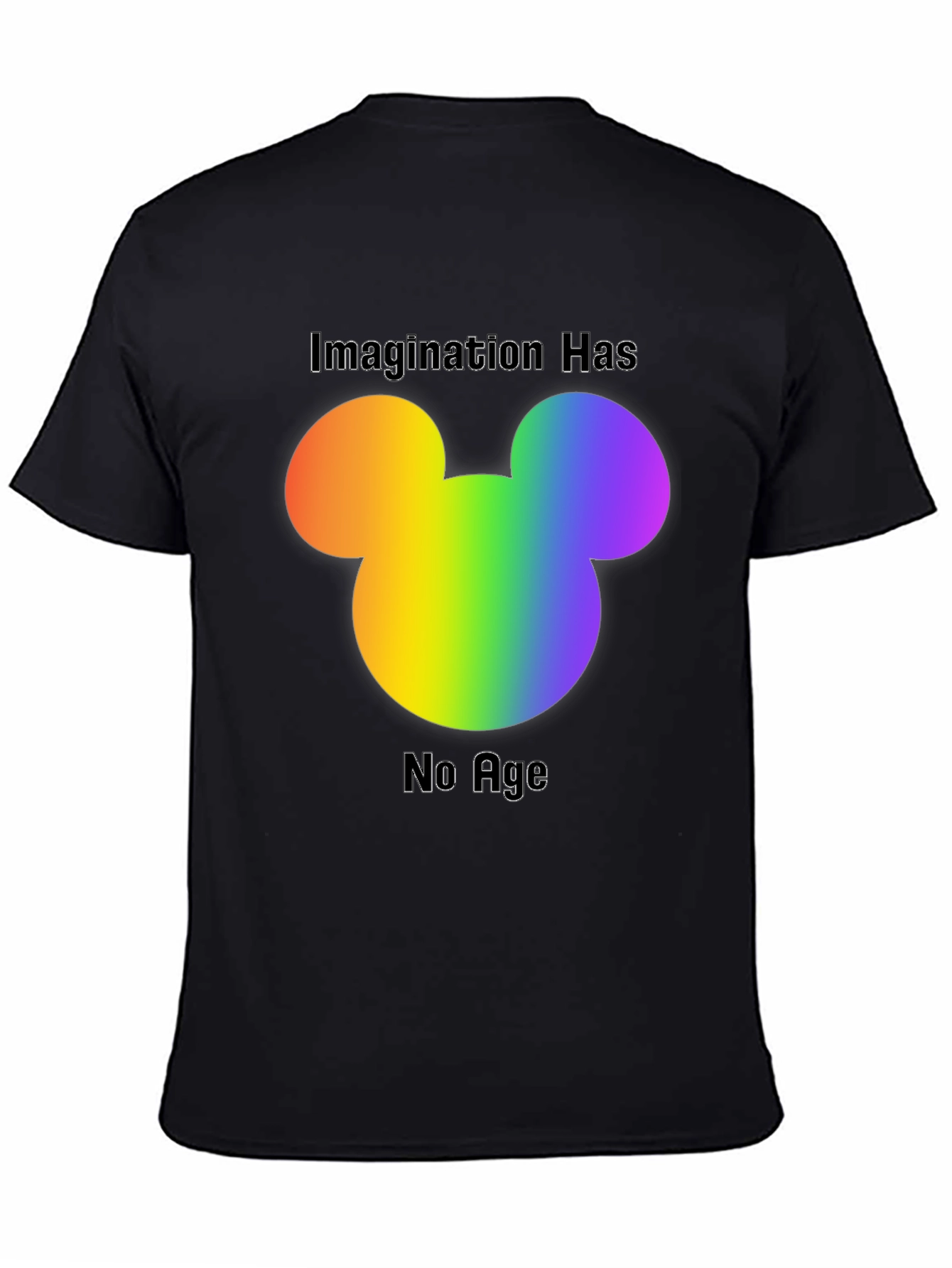 Rainbow Mickey Mouse Imagination T-Shirt