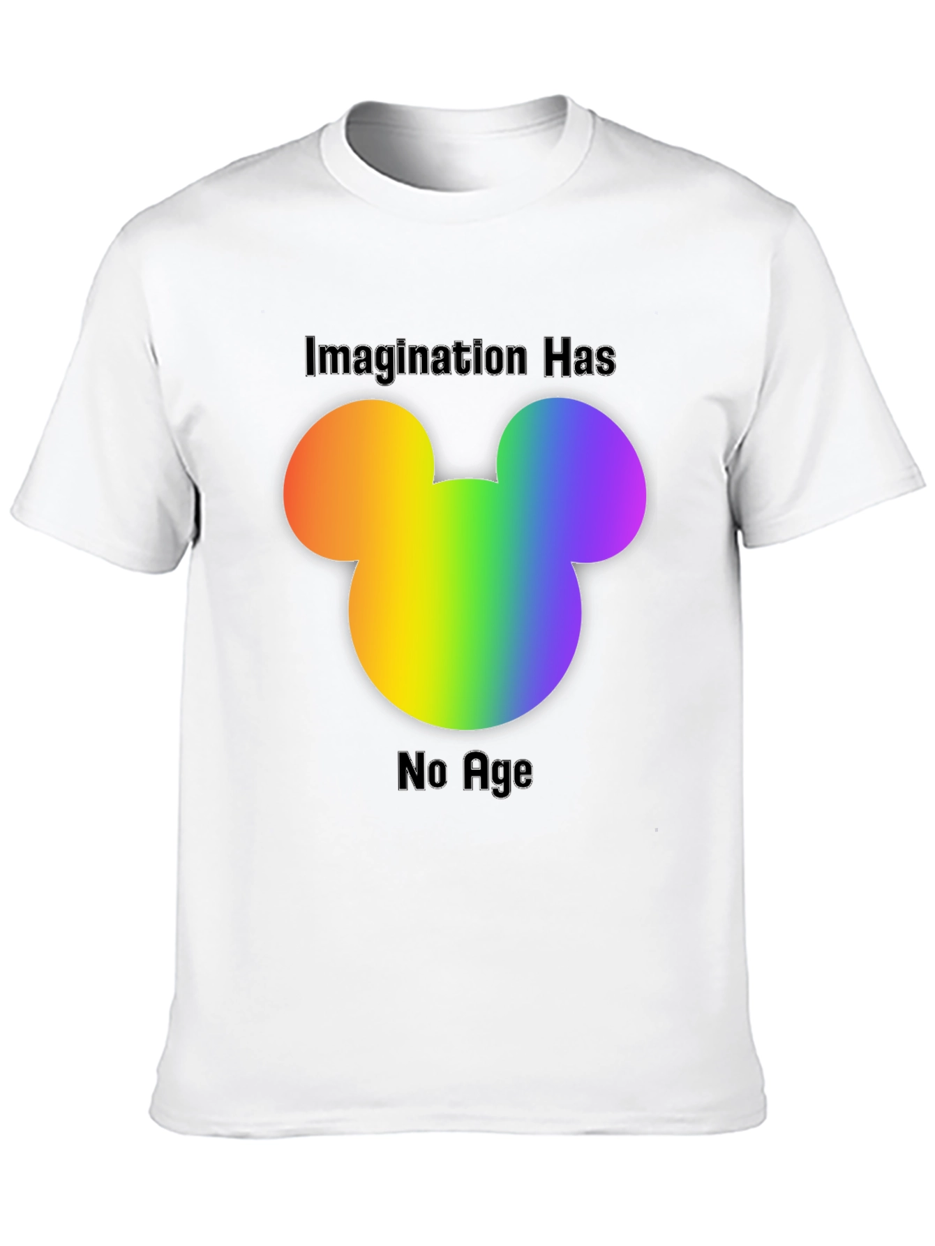Rainbow Mickey Mouse Imagination T-Shirt