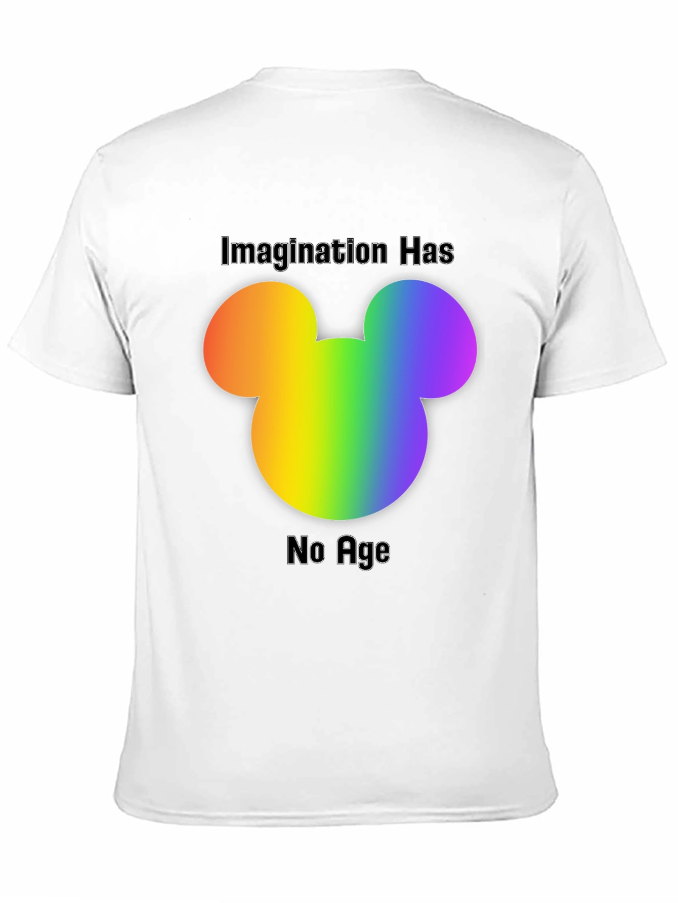 Rainbow Mickey Mouse Imagination T-Shirt