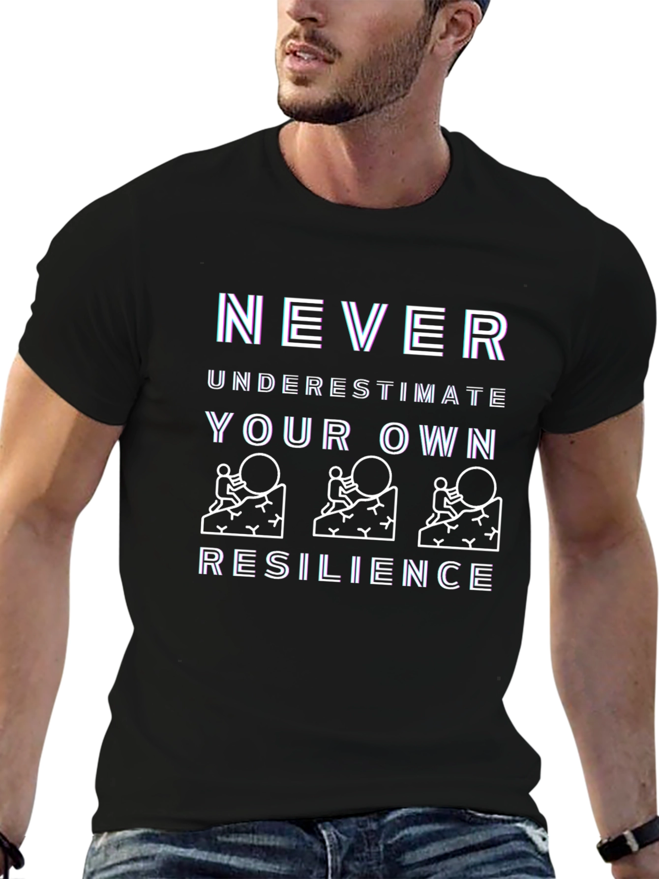 Resilience Graphic Tee - Never Underestimate Your Own