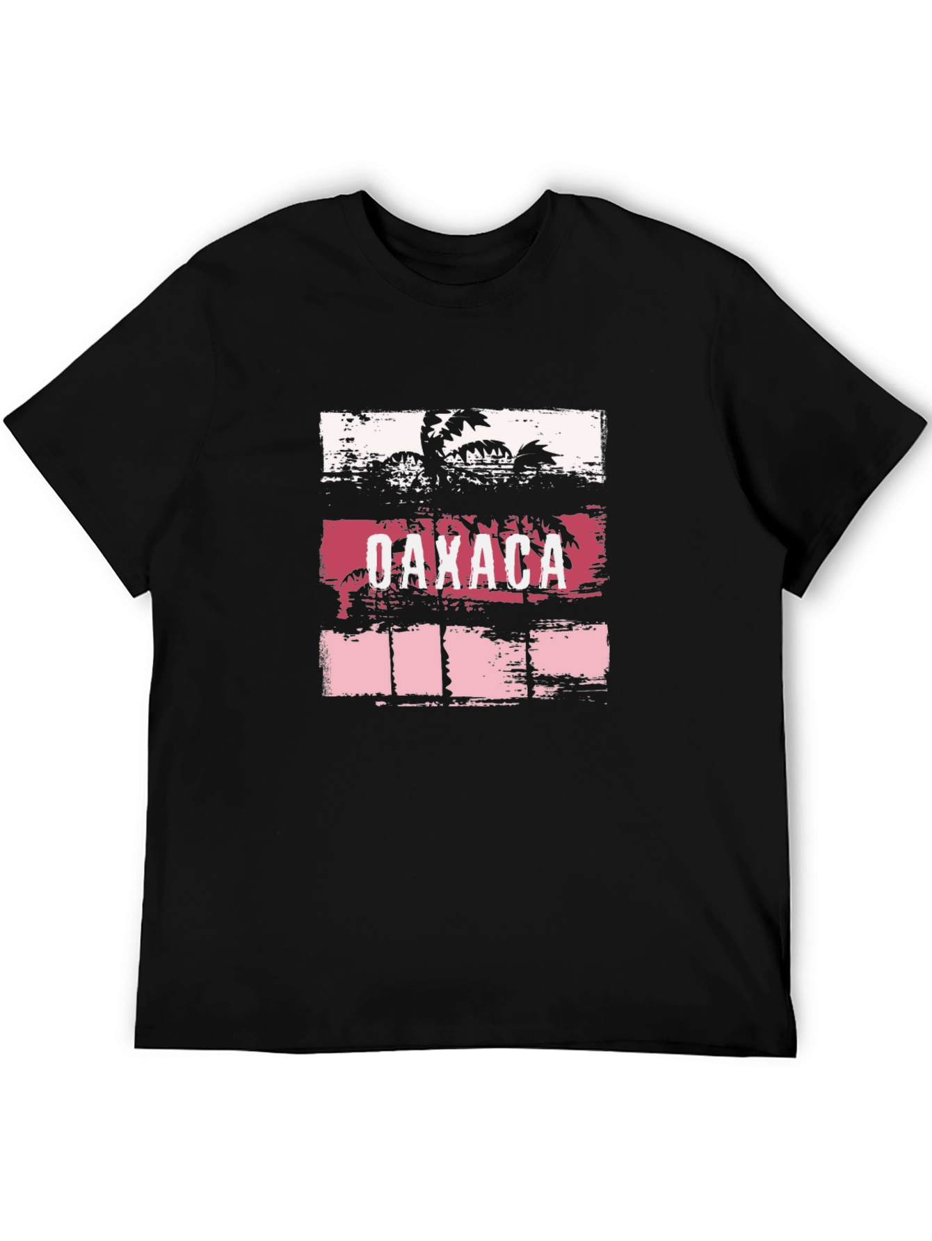 Oaxaca Retro Palm Tree Graphic T-Shirt