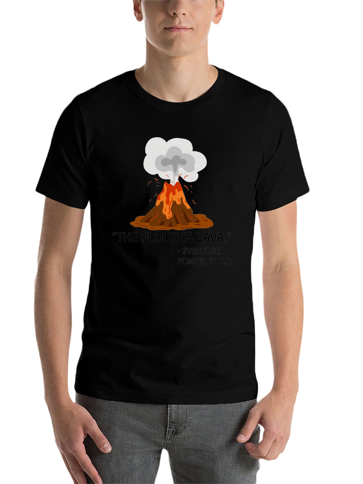 The Floor is Lava Graphic Tee