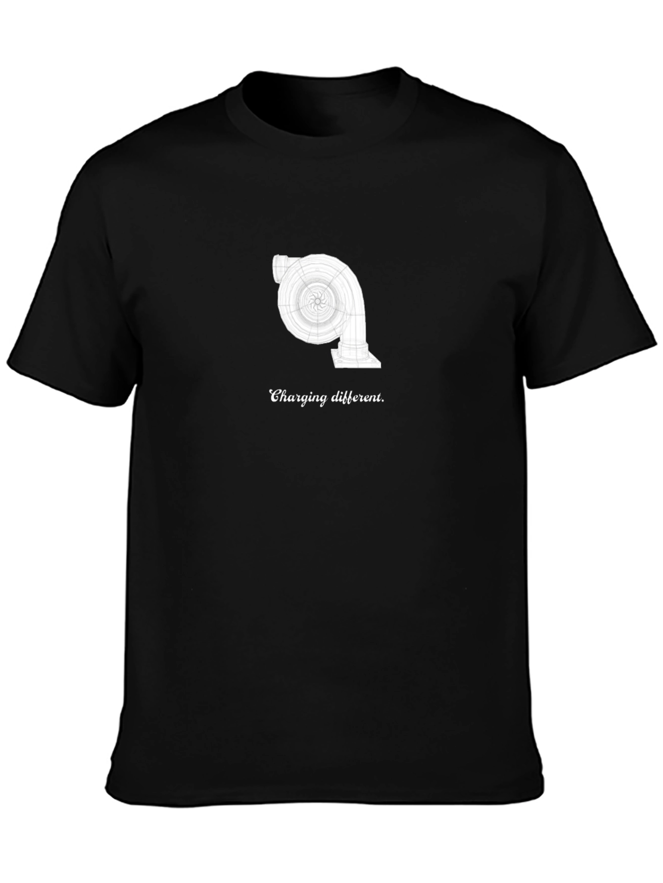 Charging Different Tee - Turbocharged T-Shirt