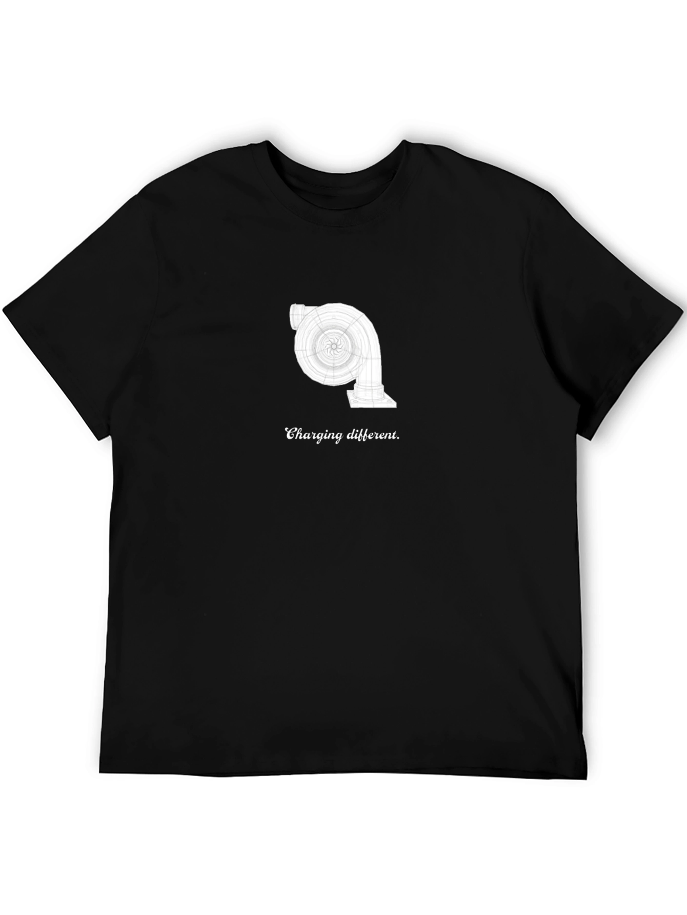 Charging Different Tee - Turbocharged T-Shirt