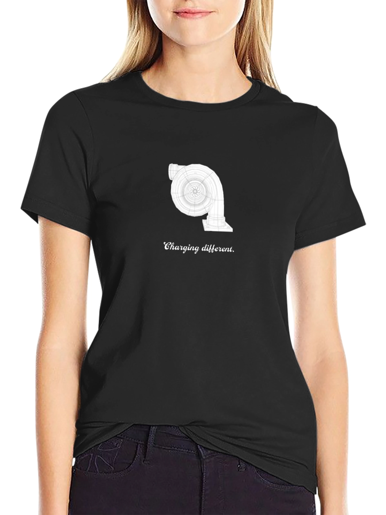 Charging Different Tee - Turbocharged T-Shirt