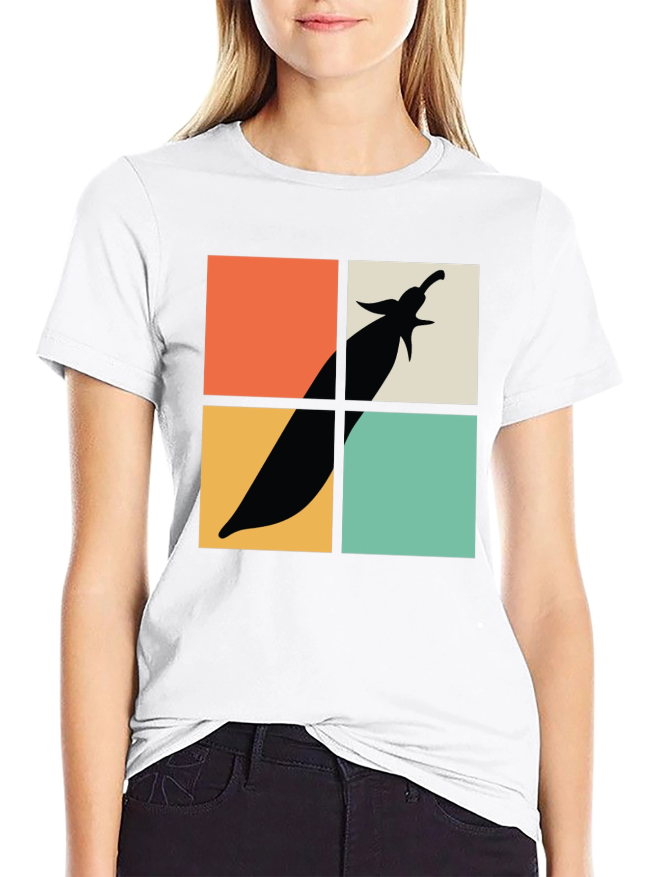 Retro Eggplant Graphic Tee - Soft Cotton Comfort