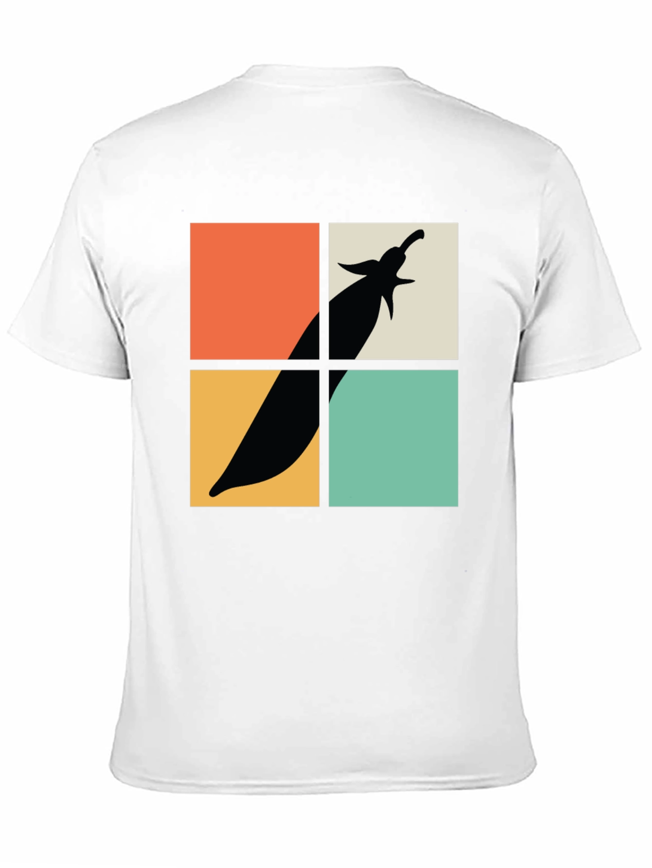 Retro Eggplant Graphic Tee - Soft Cotton Comfort