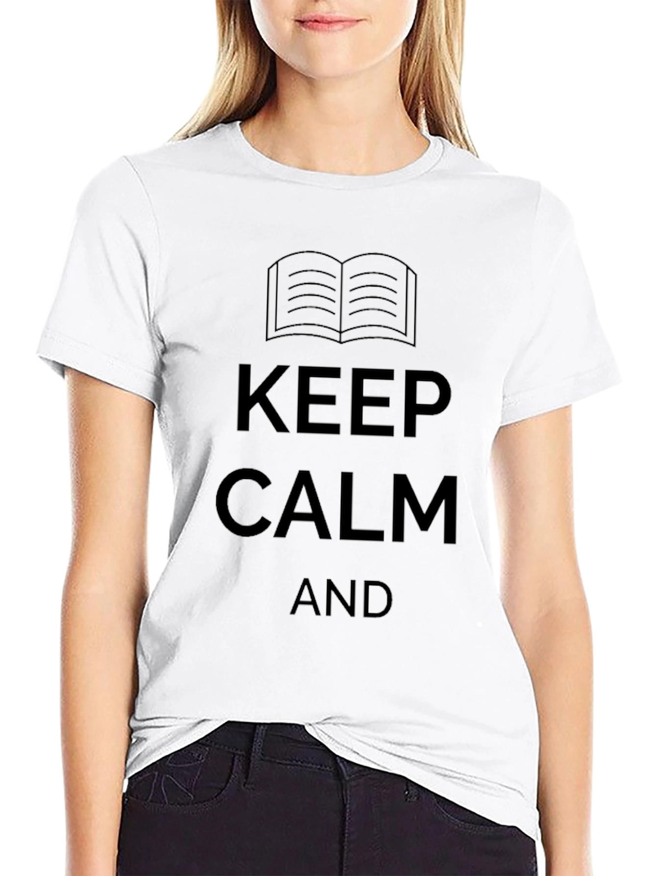Keep Calm and Read On T-Shirt