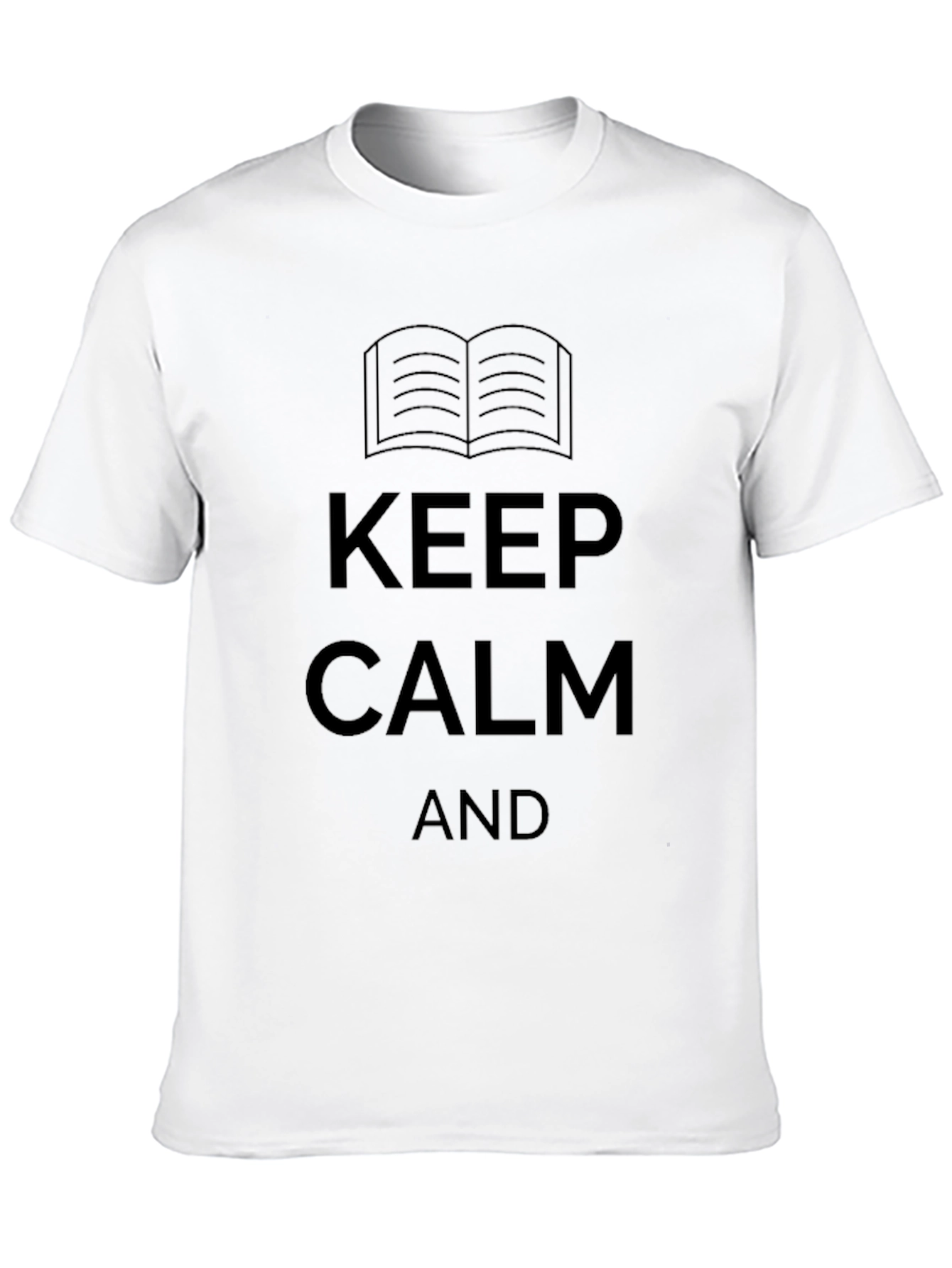Keep Calm and Read On T-Shirt