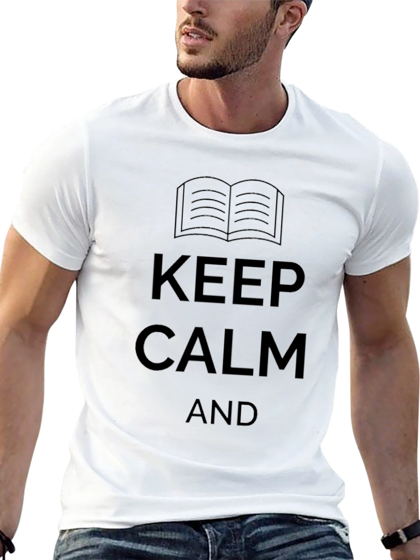 Keep Calm and Read On T-Shirt