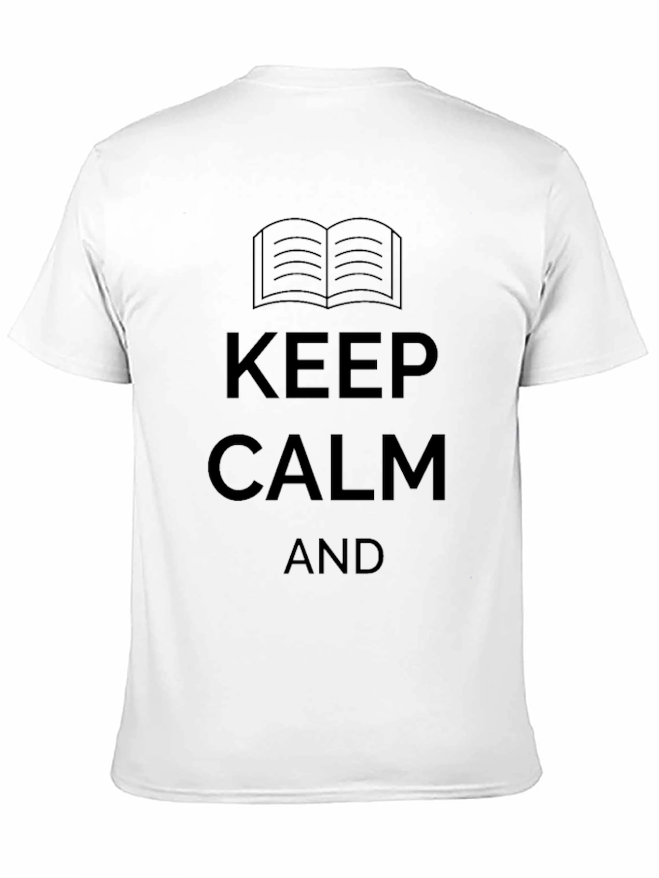 Keep Calm and Read On T-Shirt