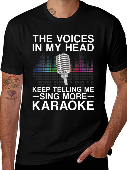 Karaoke Sing More T-Shirt