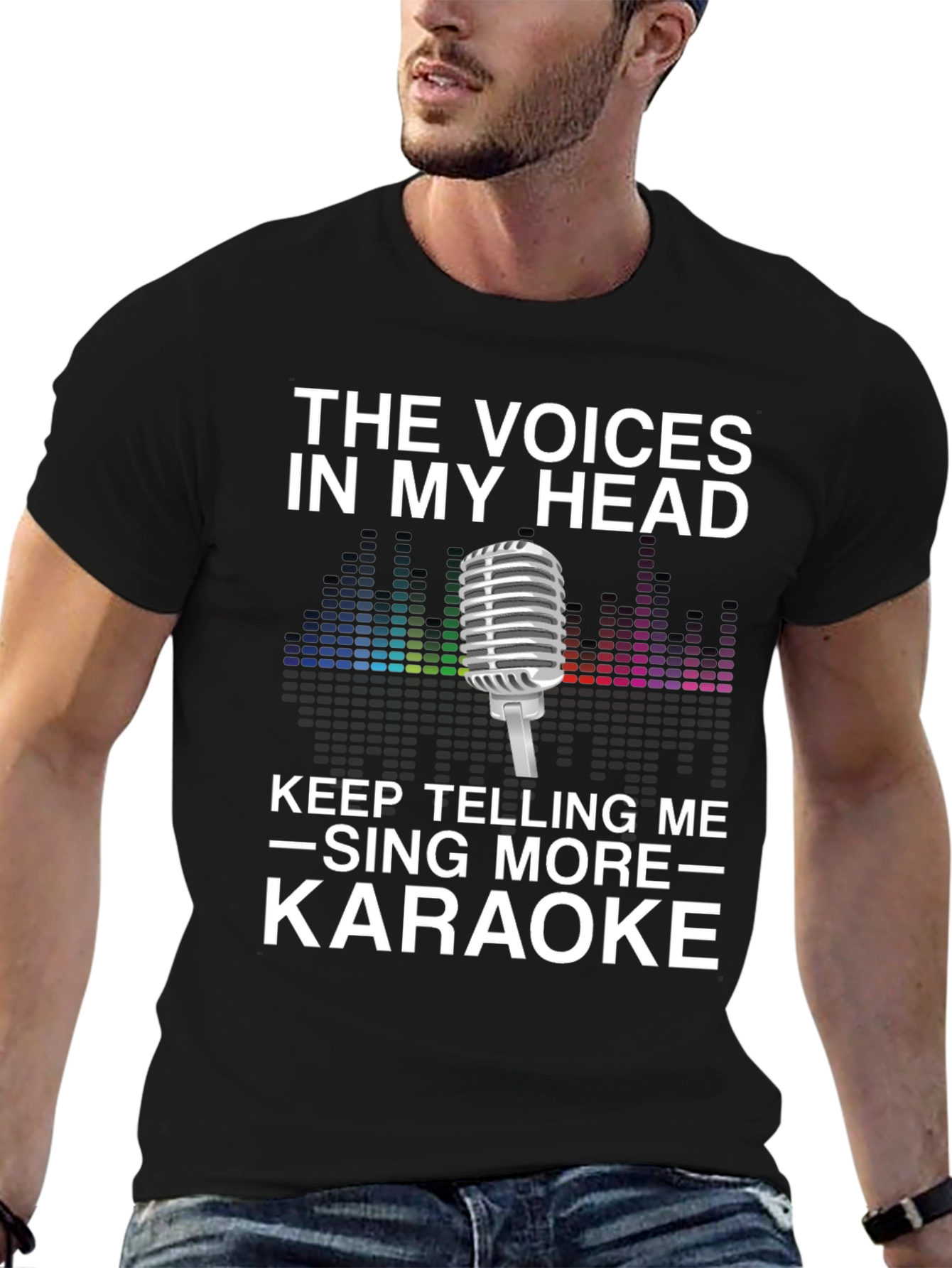 Karaoke Sing More T-Shirt