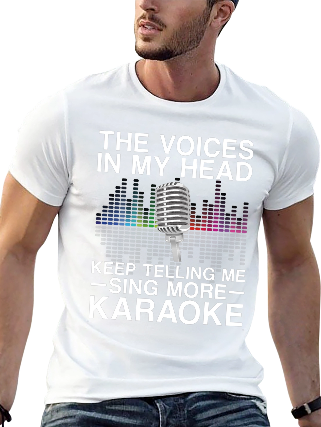 Karaoke Sing More T-Shirt