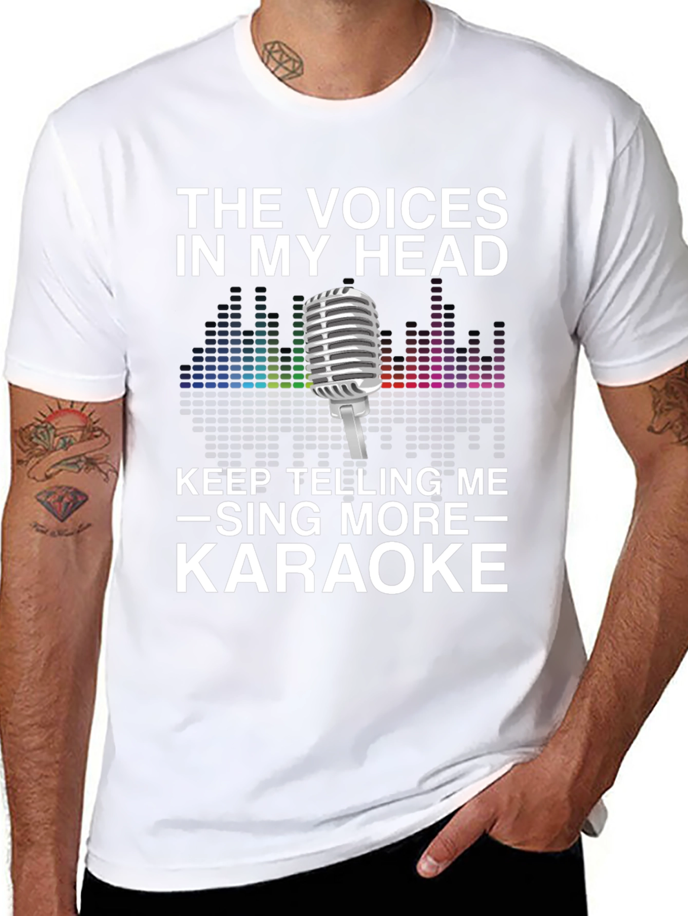 Karaoke Sing More T-Shirt