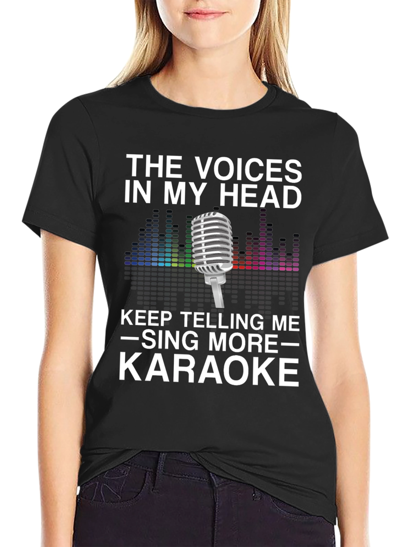 Karaoke Sing More T-Shirt