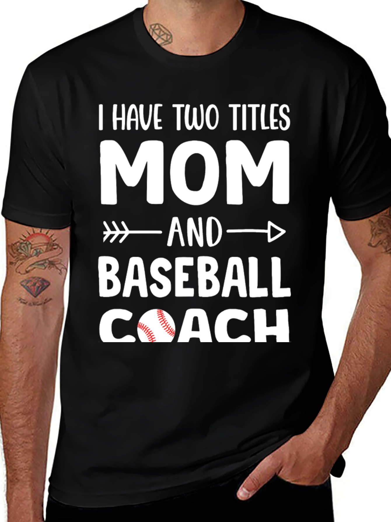 Mom and Baseball Coach T-Shirt
