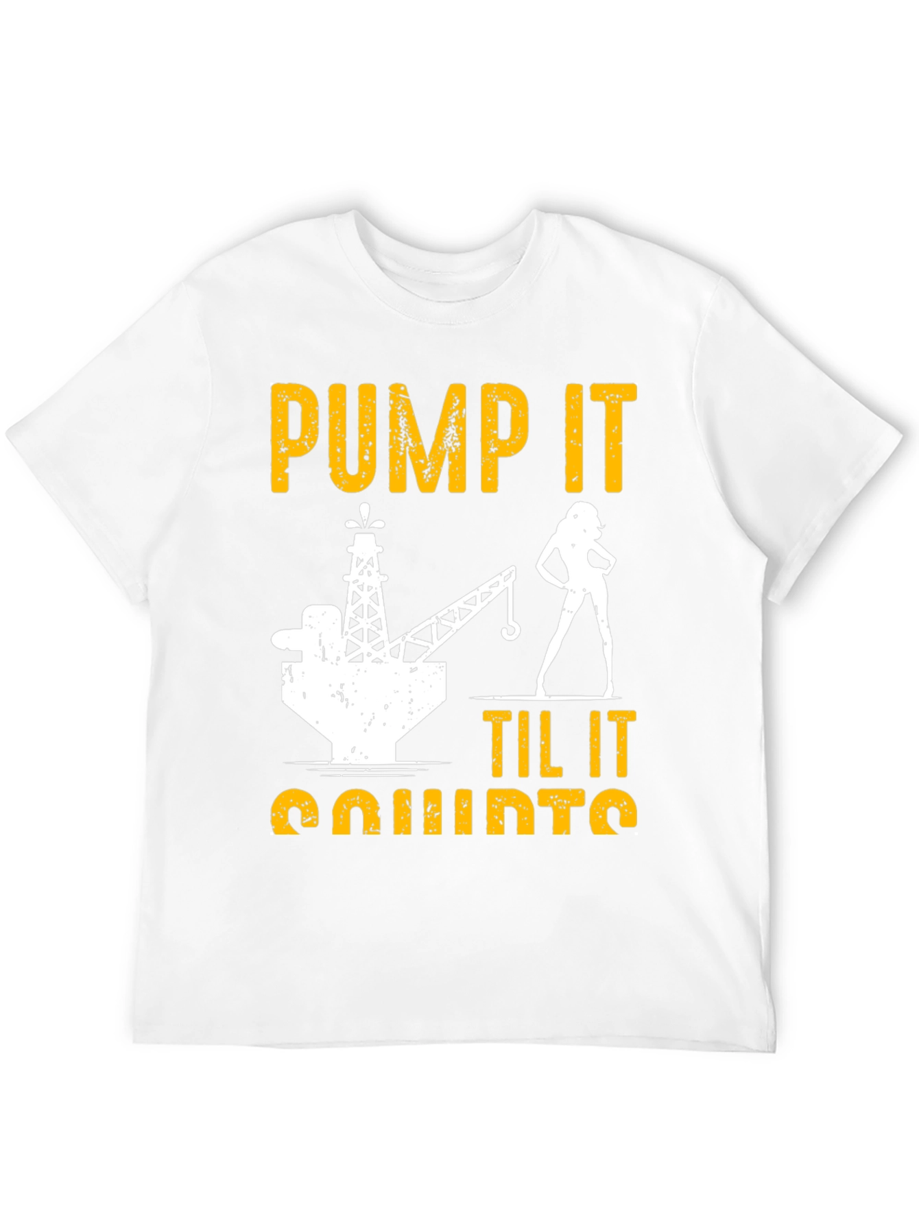 Pump It Til It Quirts Black T-Shirt