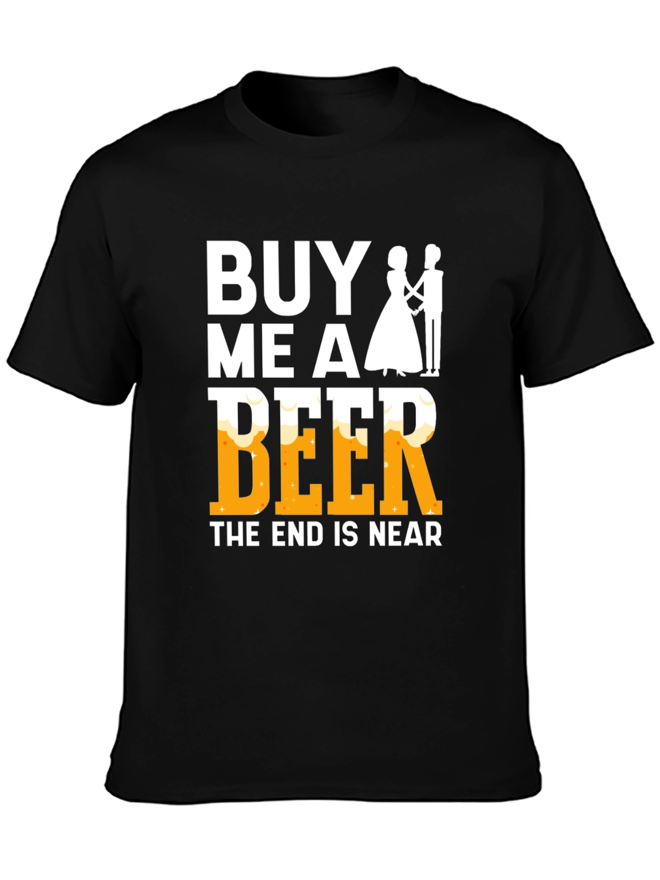 Buy Me A Beer - Funny Wedding T-Shirt