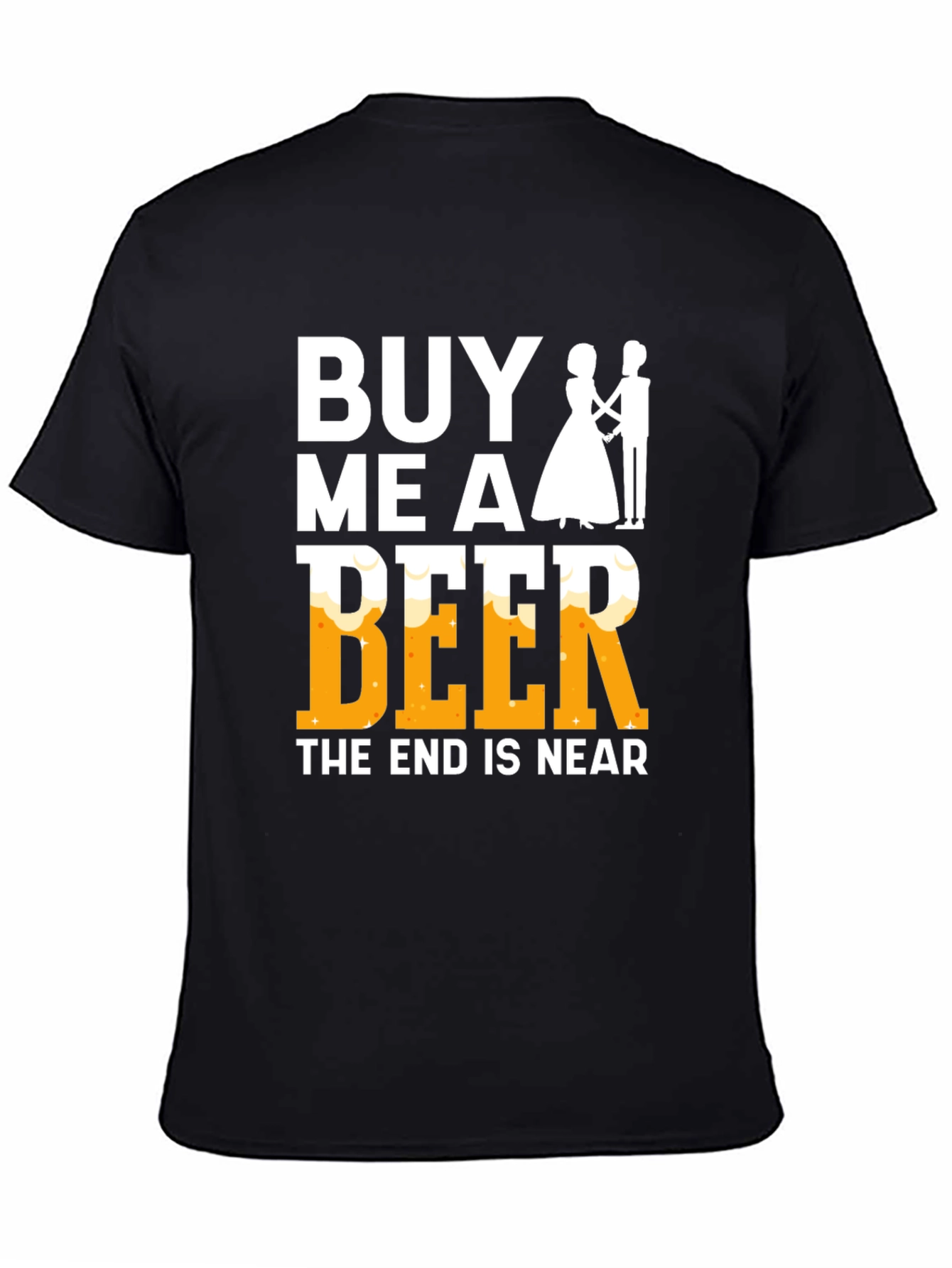 Buy Me A Beer - Funny Wedding T-Shirt
