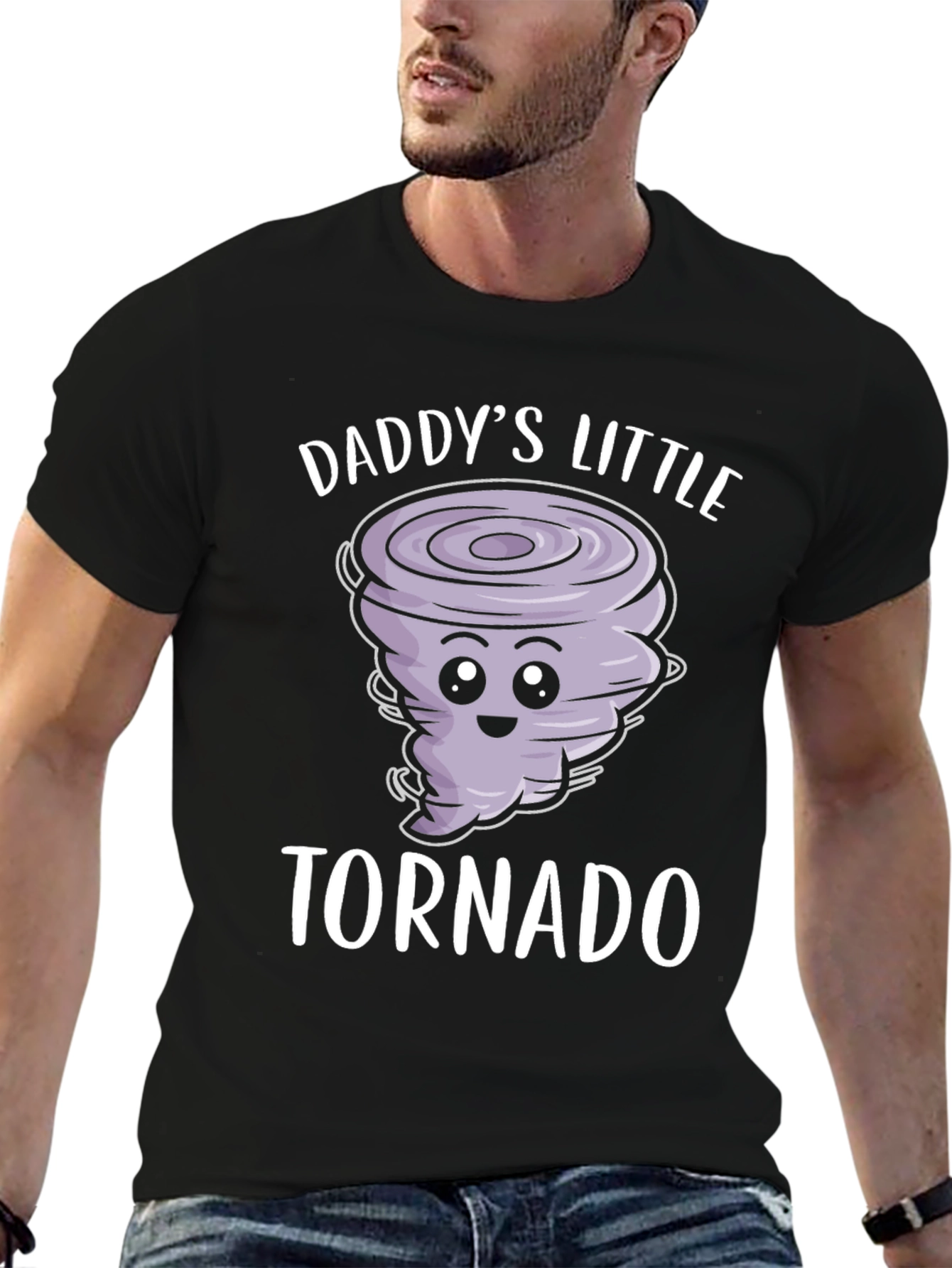 Daddys Little Tornado Graphic T-Shirt