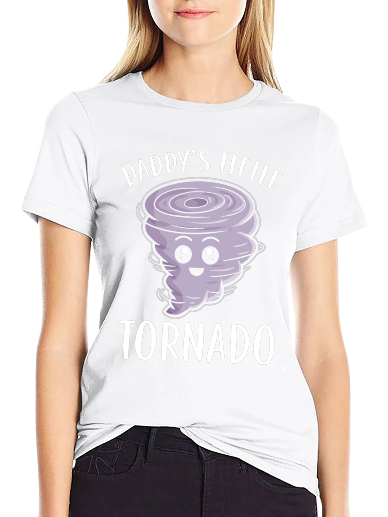 Daddys Little Tornado Graphic T-Shirt