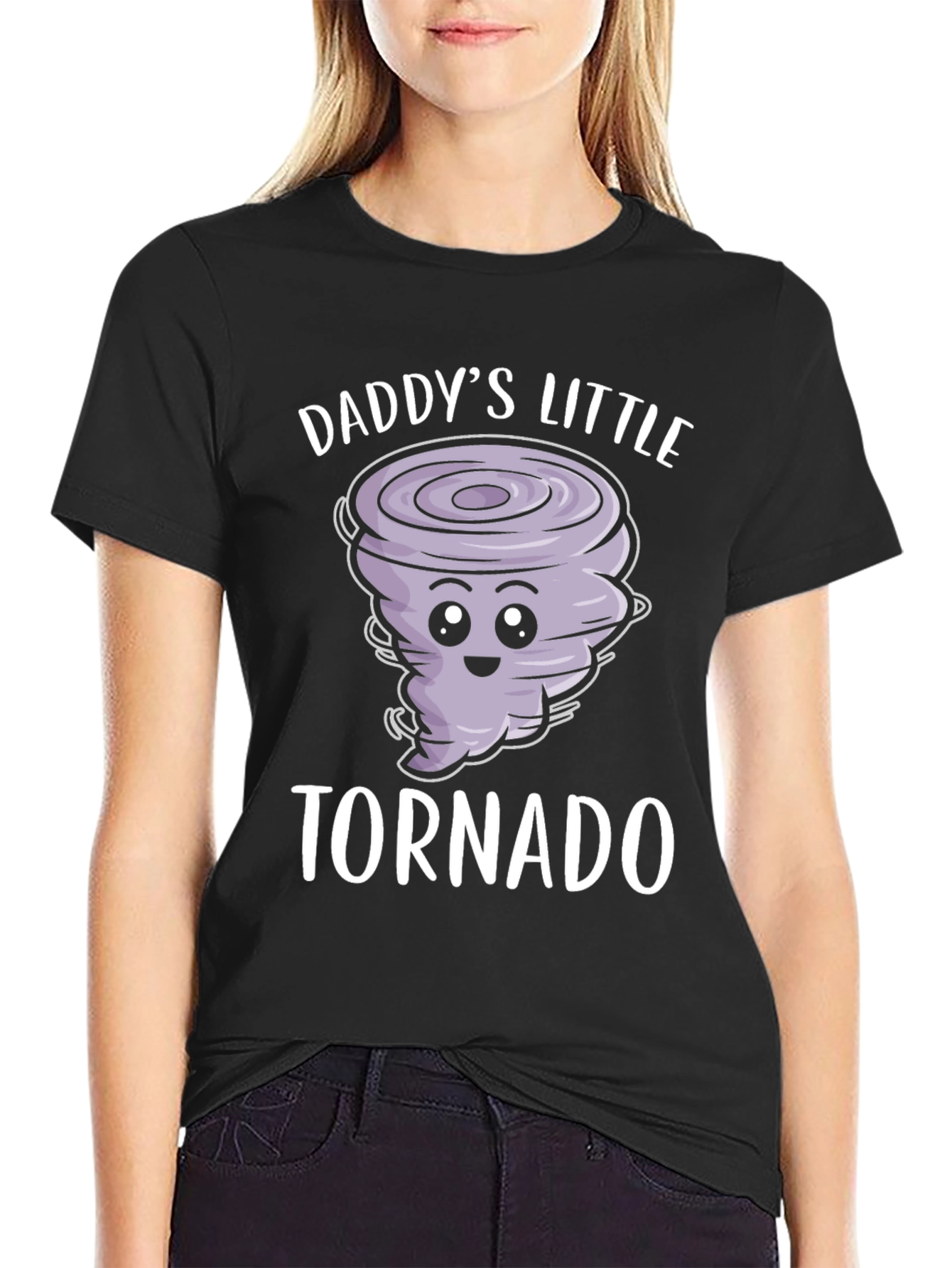 Daddys Little Tornado Graphic T-Shirt