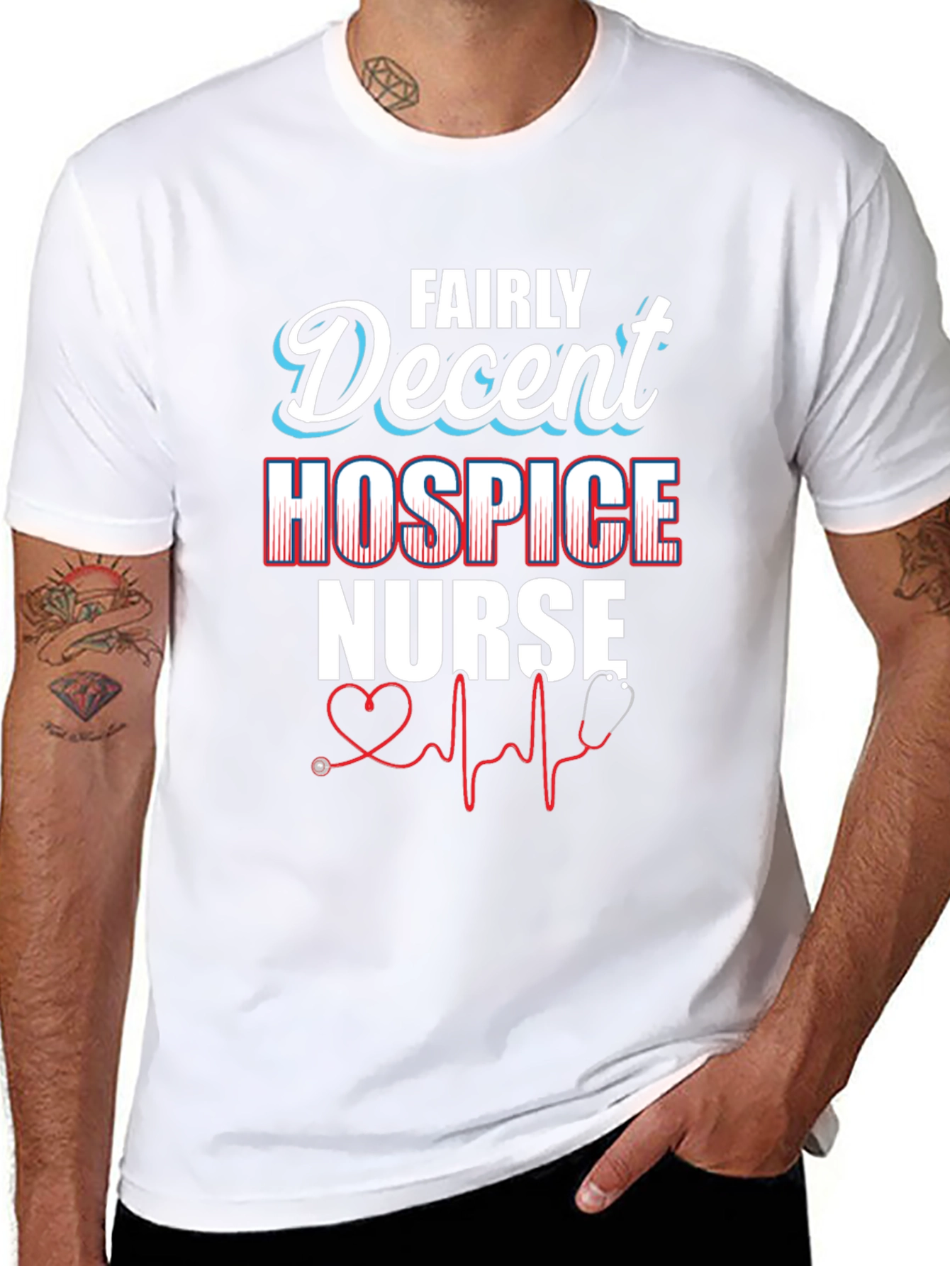 Fairly Decent Hospice Nurse T-Shirt
