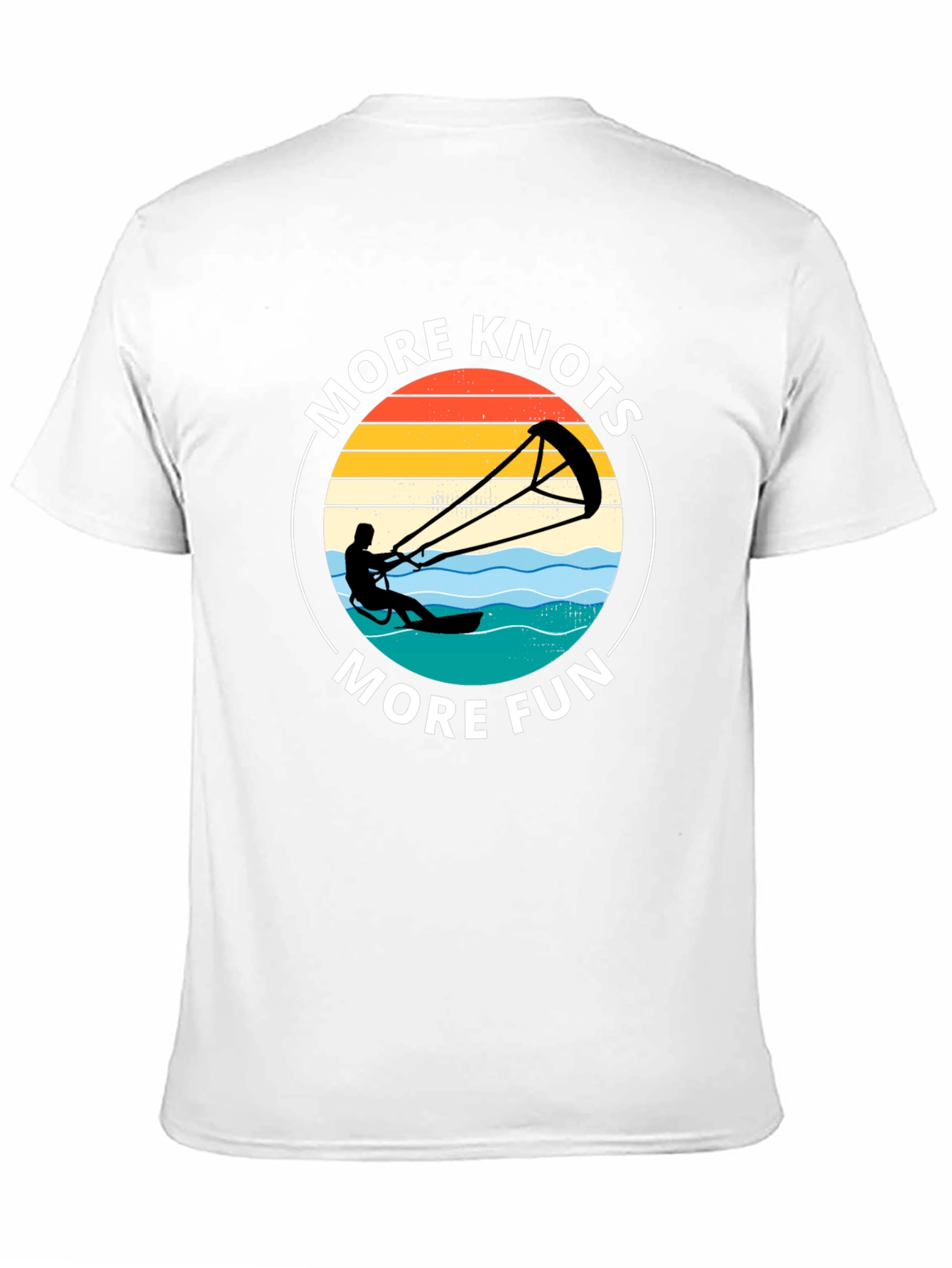 More Knots More Fun Kiteboarding T-Shirt