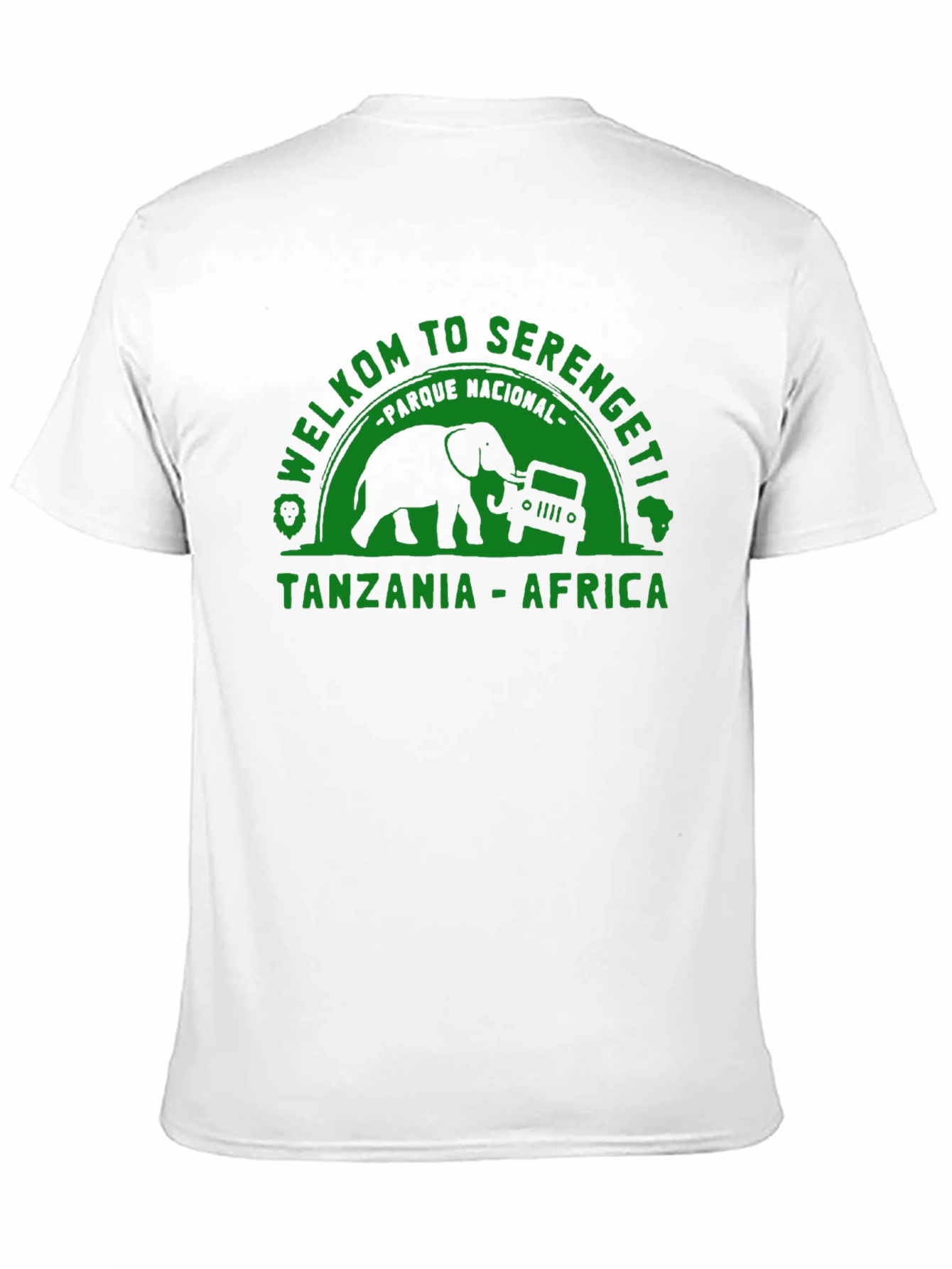 Welcome to Serengeti T-Shirt - Black